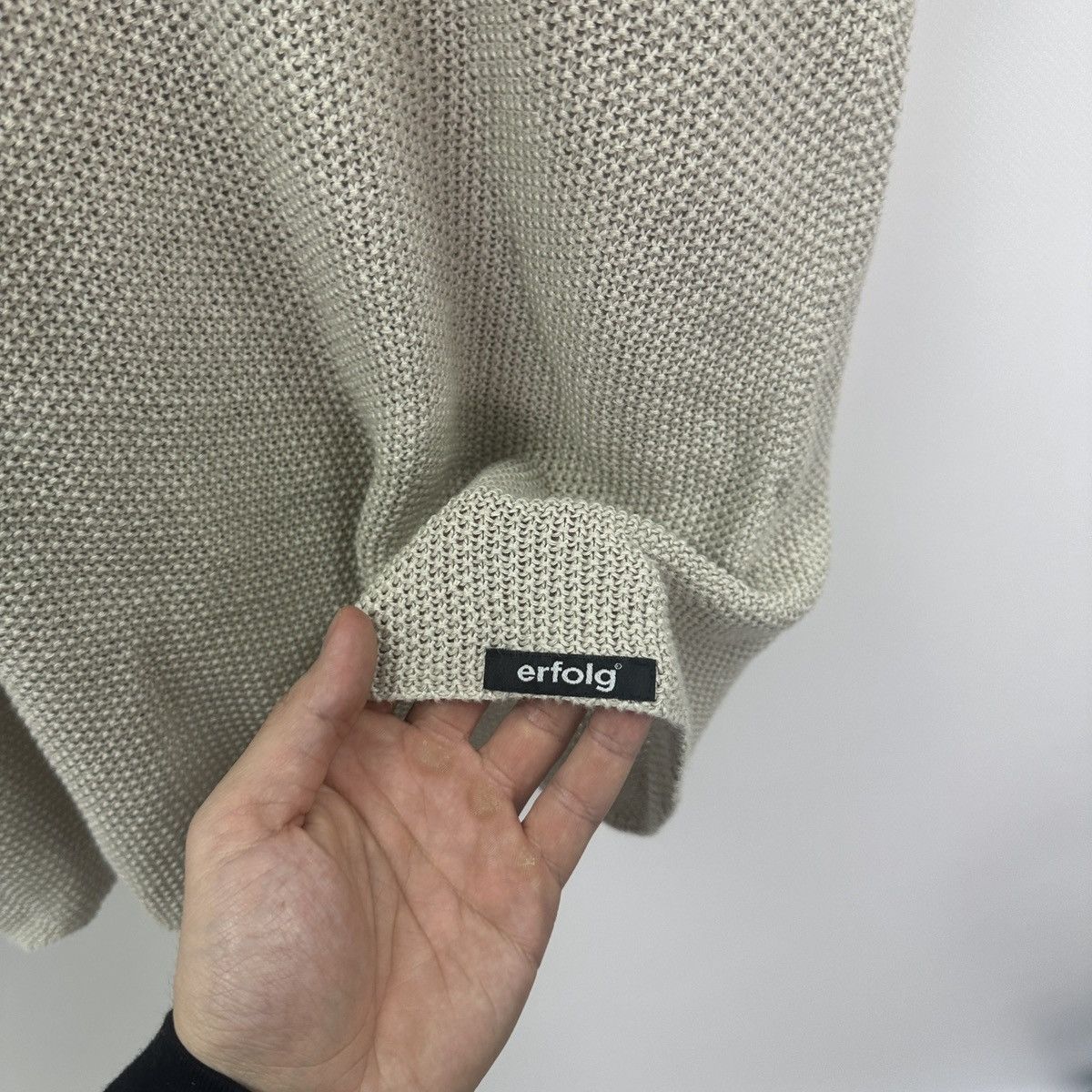 Other Erfolg Linen chain knitwear vest y2k designer Switzerland Size M / US 6-8 / IT 42-44 - 9 Thumbnail