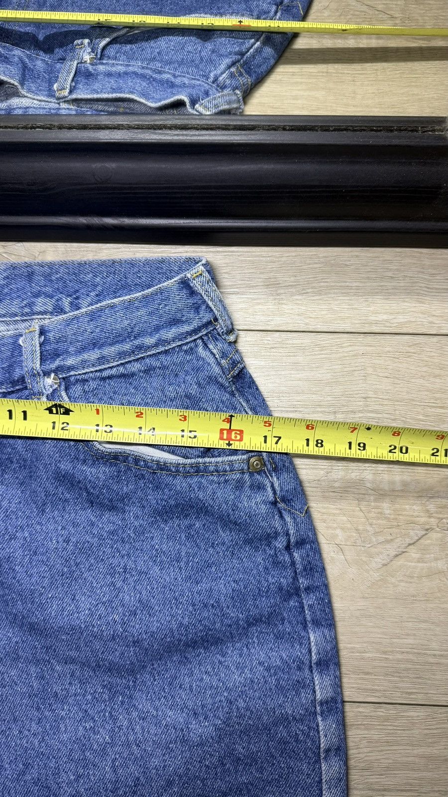Lee Vintage 1990s Women’s Lee Riders Mom Jeans 14 Size 36" / US 14 / IT 50 - 7 Thumbnail