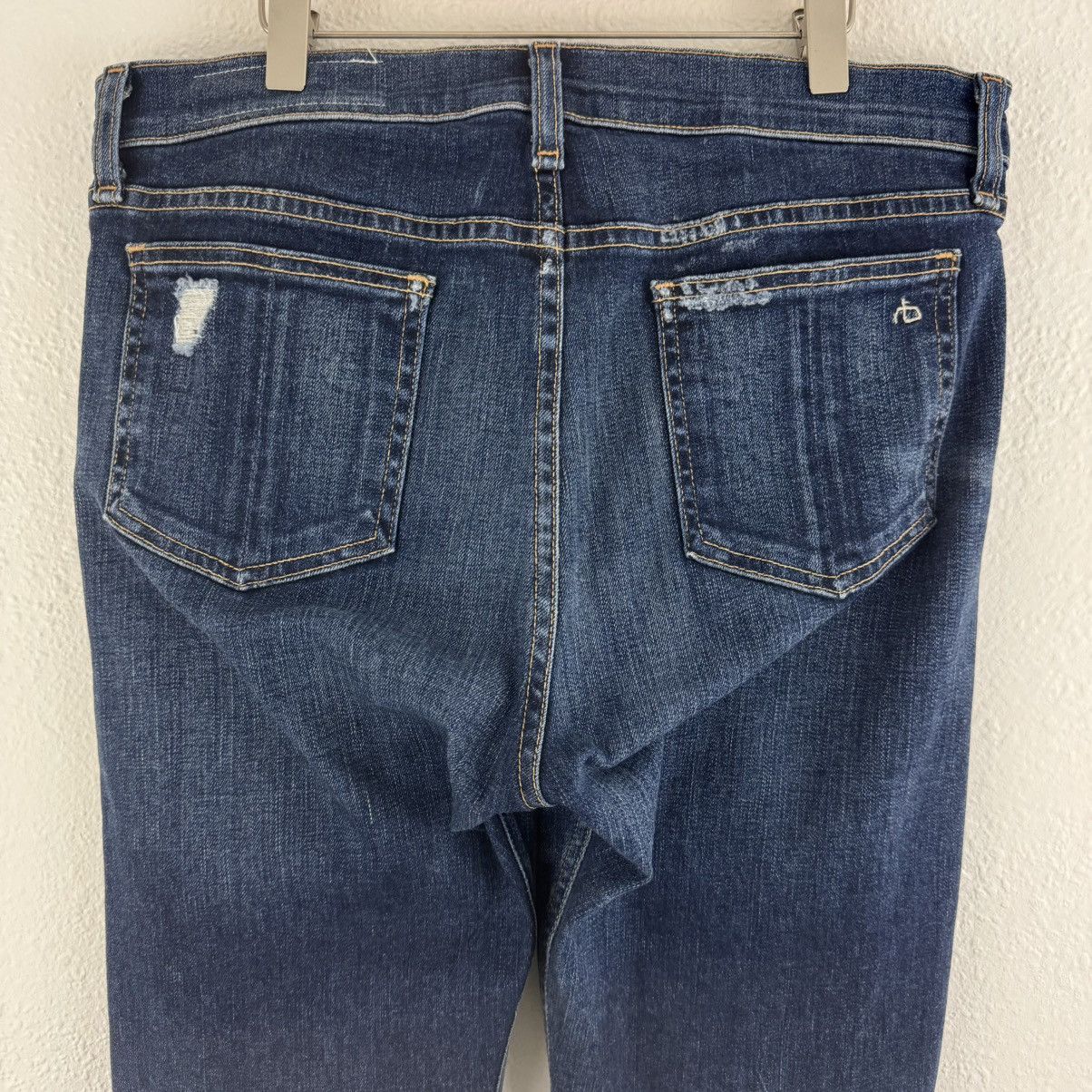 Rag & Bone RAG & BONE Mabel Wash High Rise 10” Crop Flare Jeans Size 30" / US 8 / IT 44 - 8 Thumbnail