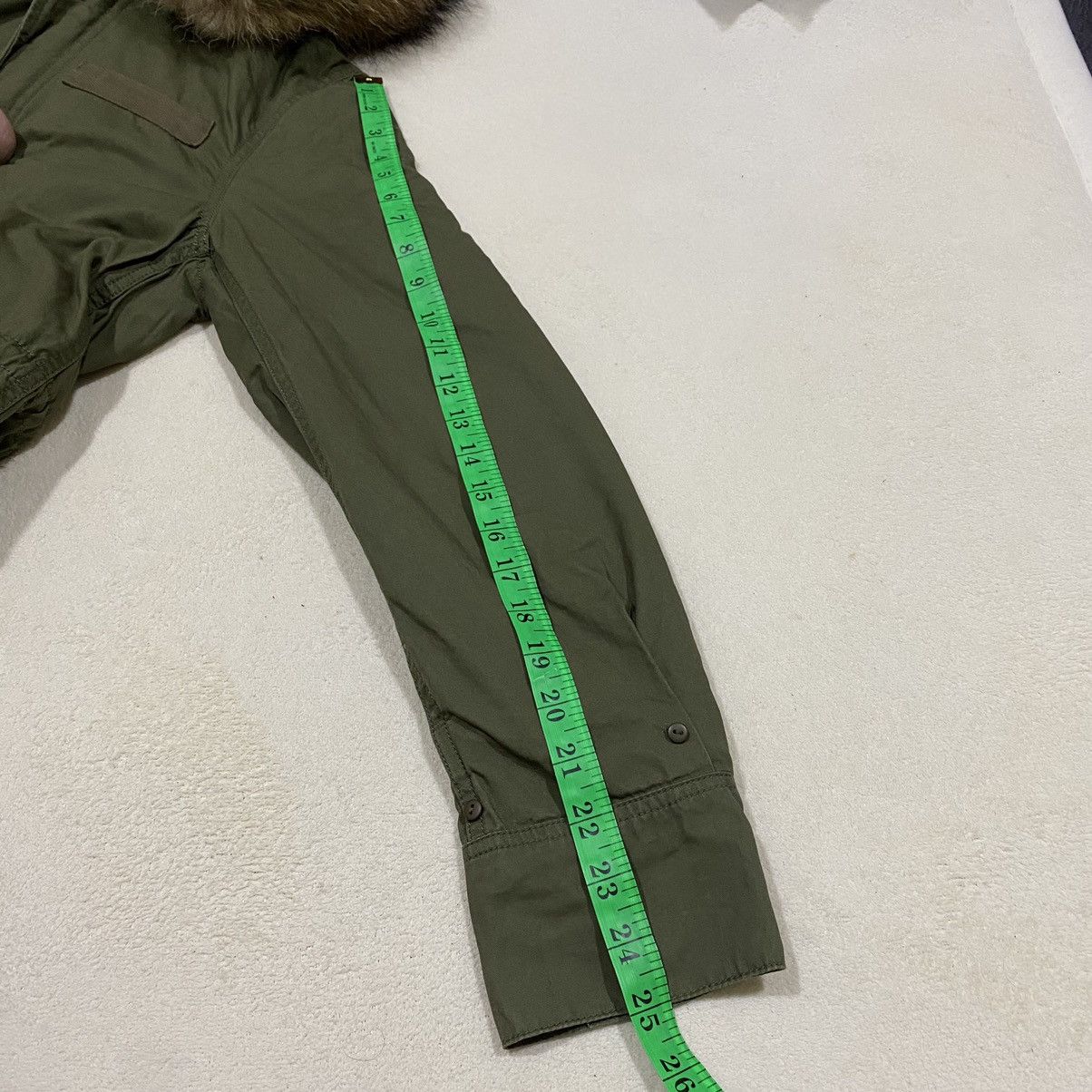 GOA Vintage Japanese Brand G.O.A. Fur Military Parka Jacket Size US S / EU 44-46 / 1 - 23 Thumbnail