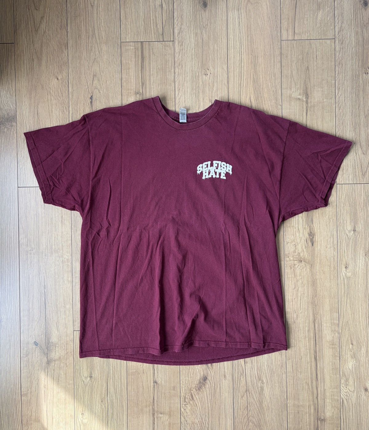 Band Tees Selfish Hate Hardcore Band T-shirt Size US XXL / EU 58 / 5 - 1 Thumbnail