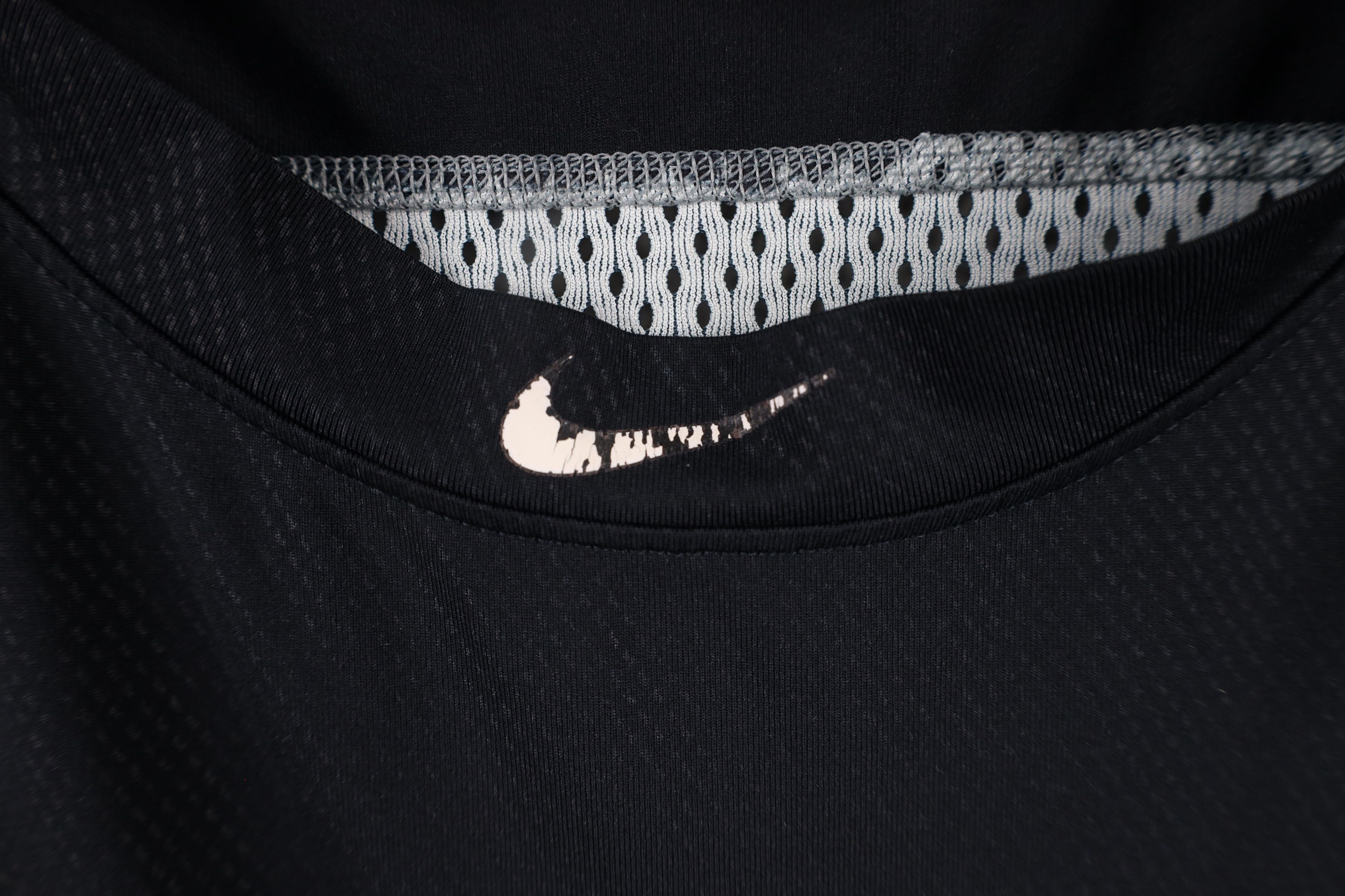 Nike × Vintage Nike Pro Compression Fitted Gym Training T-Shirt Black Size US L / EU 52-54 / 3 - 5 Thumbnail