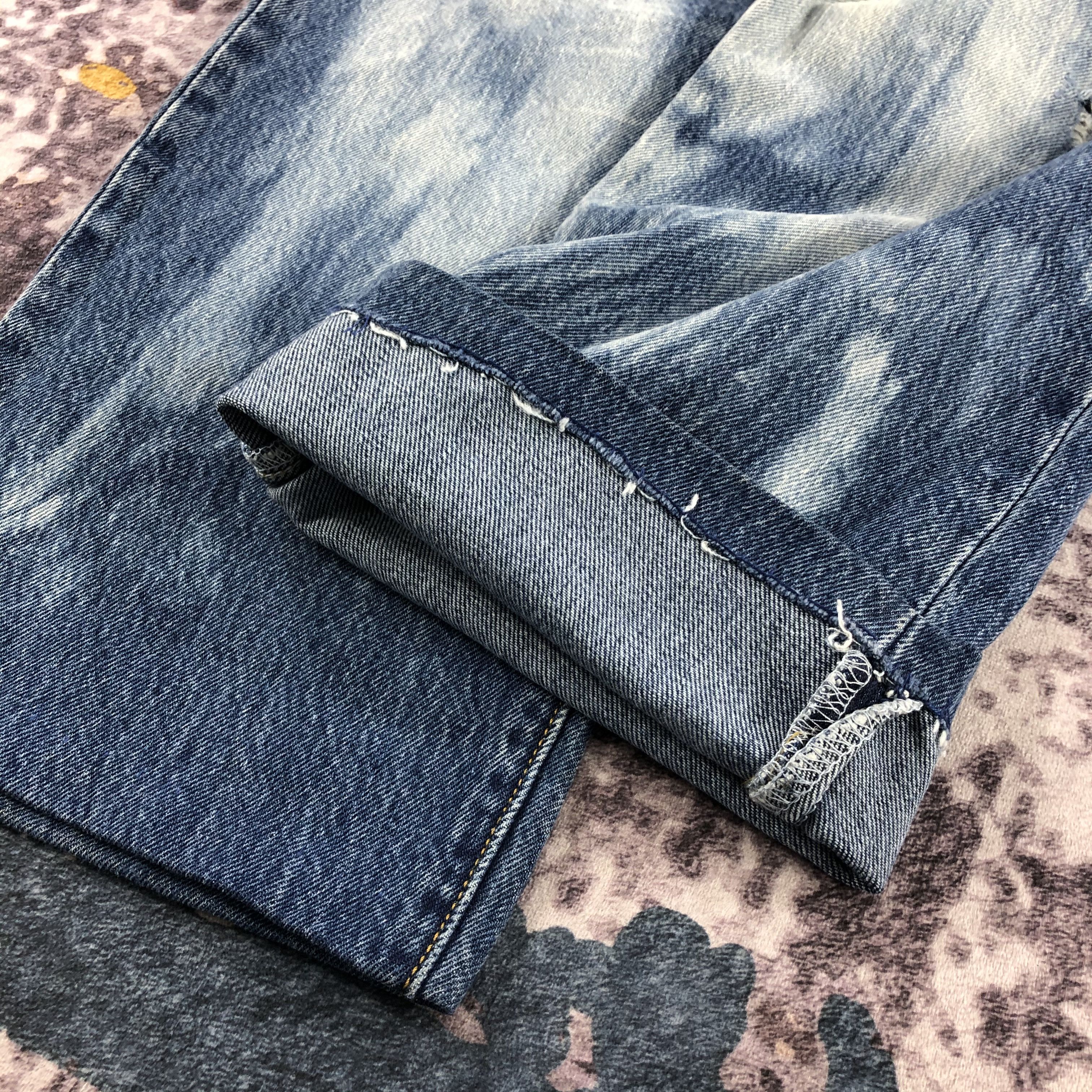 Levi's Vintage 90s Bleached Levis 501 Jeans-JM2415 Size US 31 - 9 Thumbnail