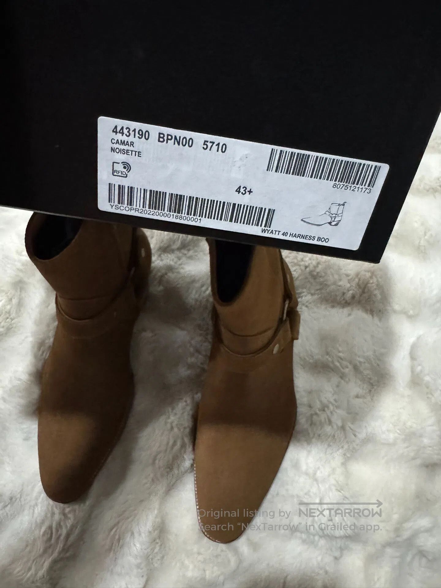 Saint Laurent Paris Saint Laurent Paris Suede Chelsea boots| Size US 10.5 / EU 43-44 - 9 Thumbnail