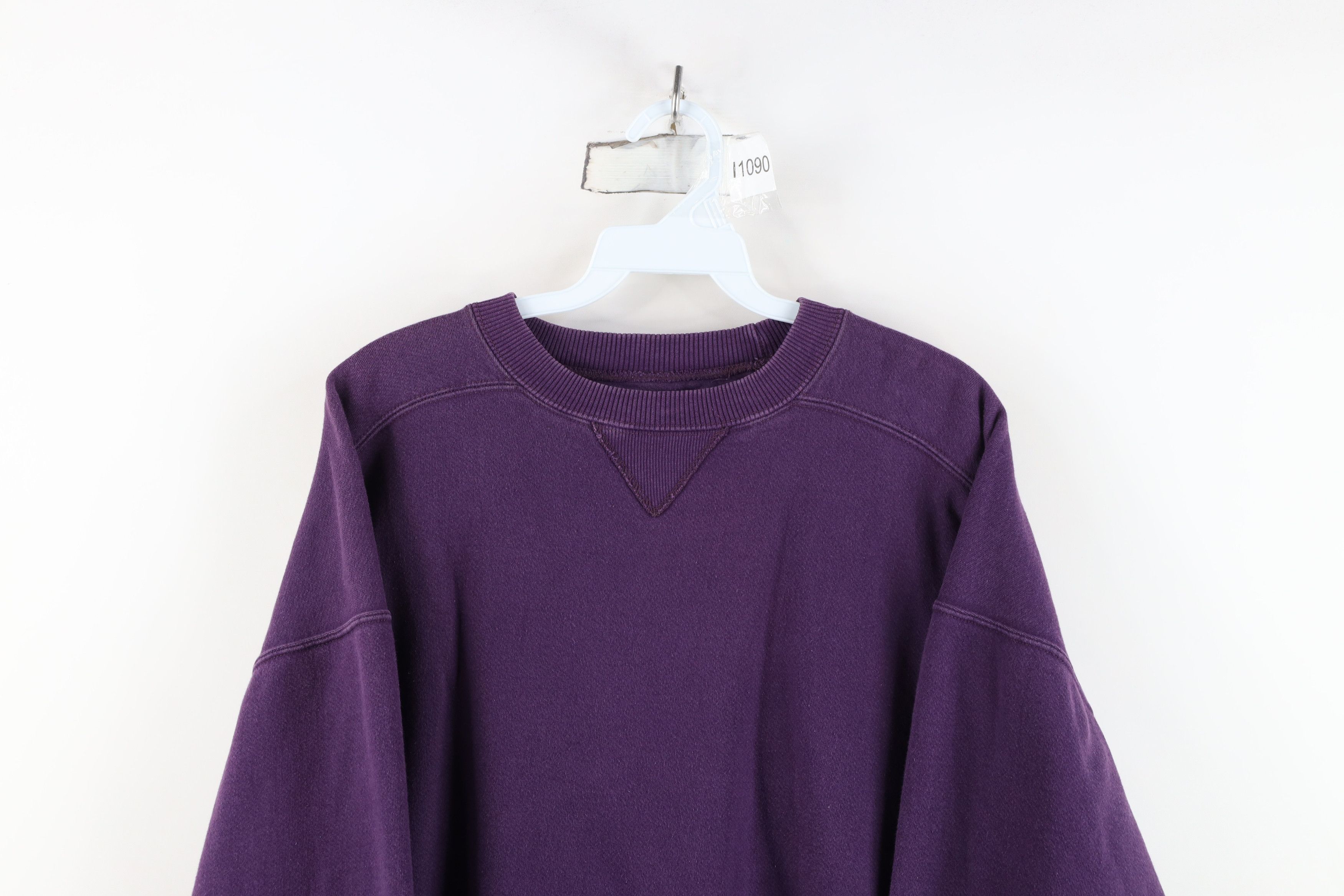 Vintage Vintage 90s Streetwear Heavyweight Crewneck Sweatshirt Size XL / US 12-14 / IT 48-50 - 2 Thumbnail