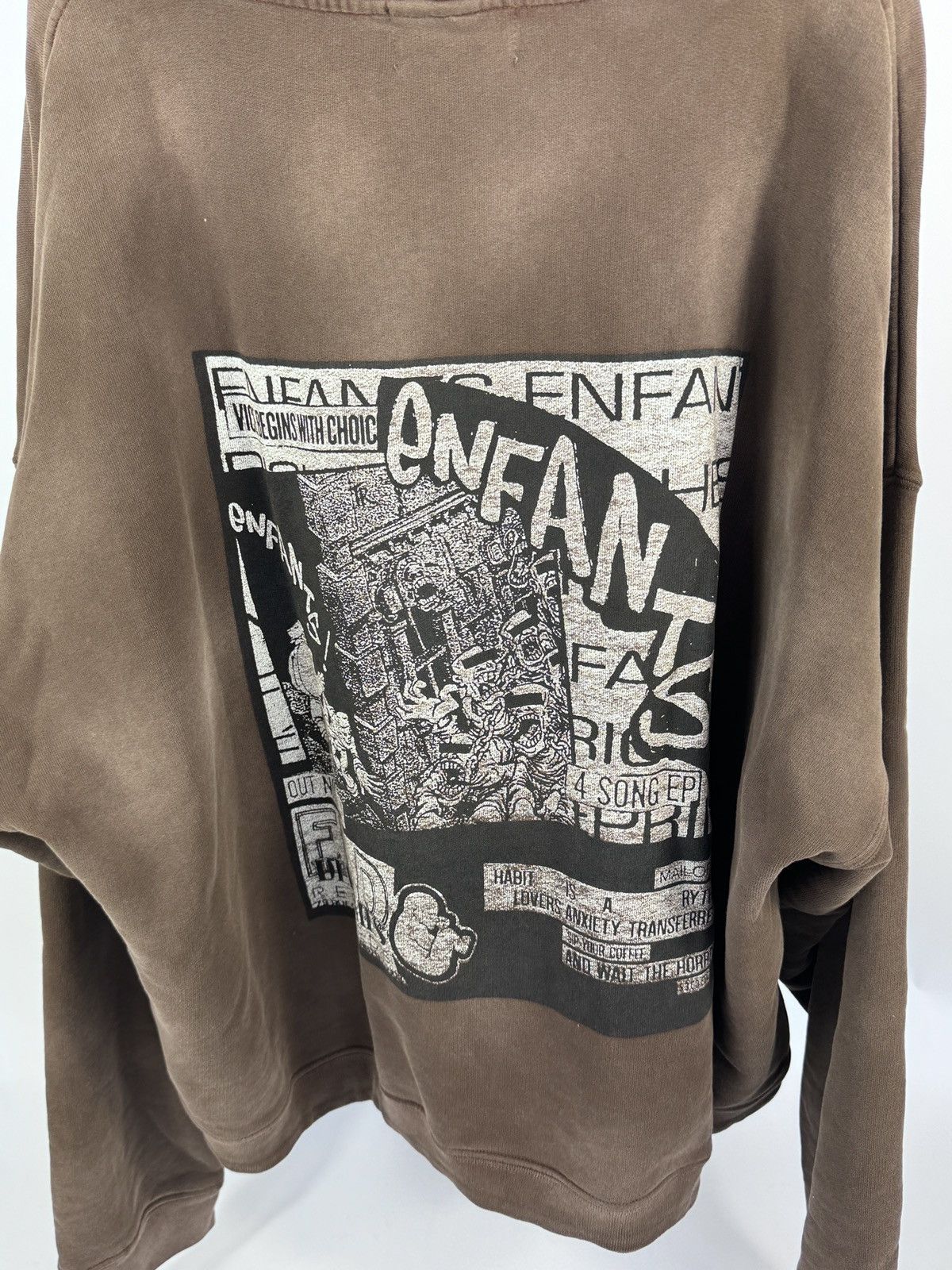 Enfants Riches Deprimes ERD RECORDS GRAPHIC PRINT HOODIE Size US XXL / EU 58 / 5 - 5 Thumbnail