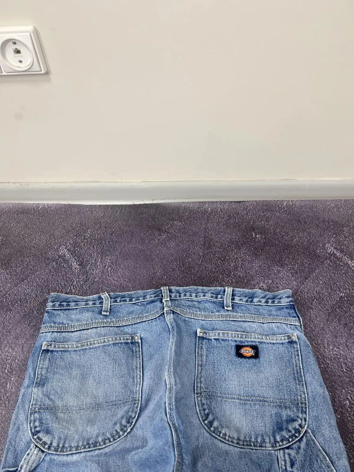 Dickies × Vintage Vintage Dickies Y2K Denim Light Blue Work Hype Jeans Size US 36 / EU 52 - 7 Thumbnail