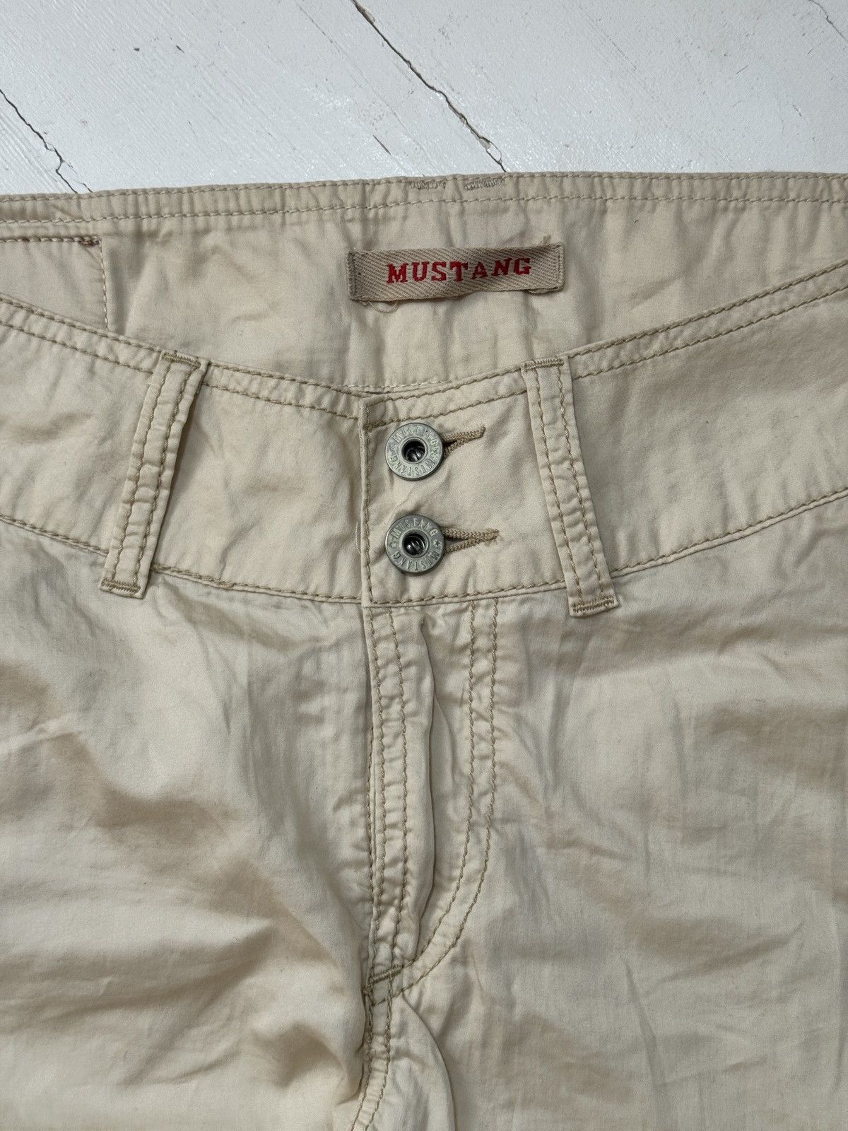 Mustang VINTAGE MUSTANG 2000s GORPCORE PANTS Size 28" / US 6 / IT 42 - 6 Thumbnail