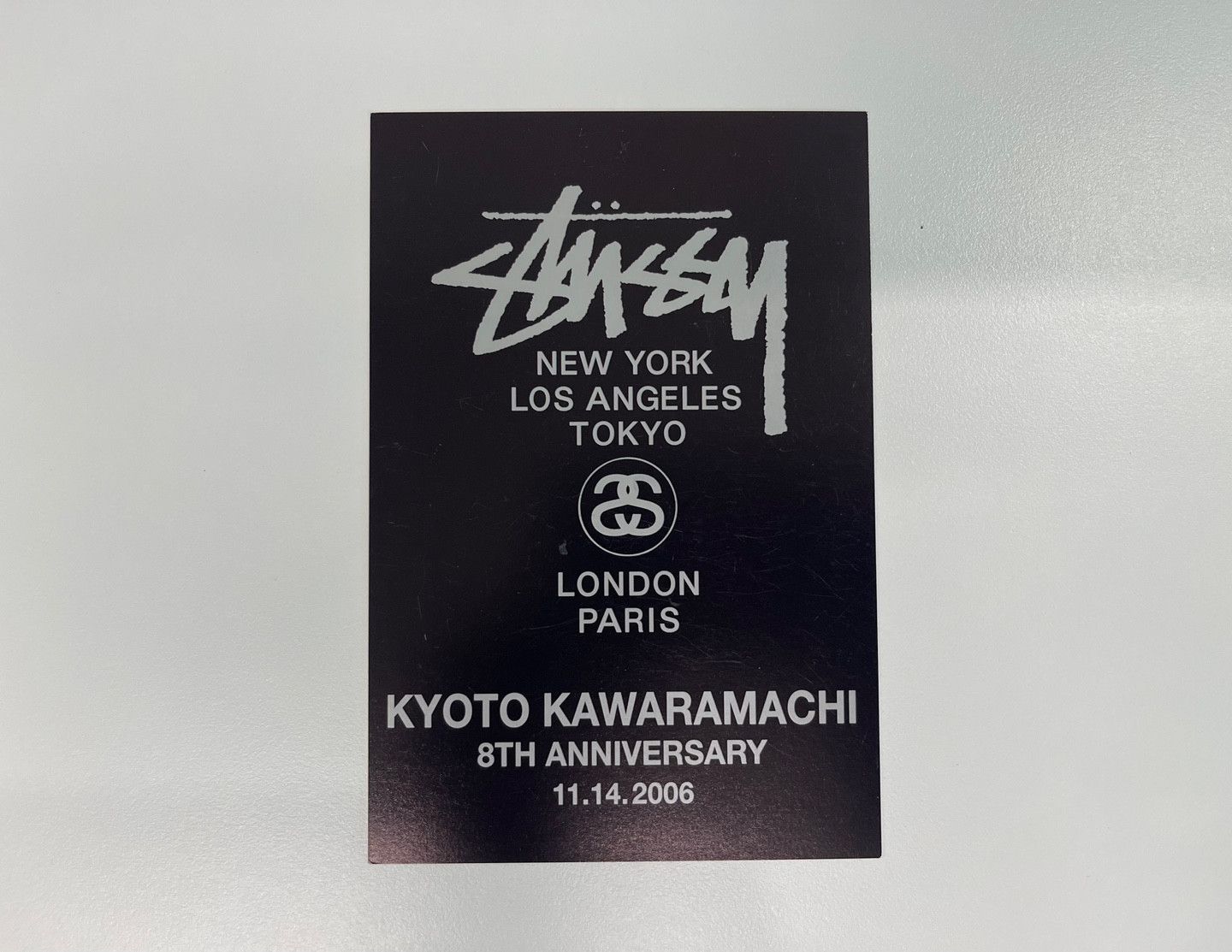 Stussy Stussy KYOTO KAWARAMACHI CHAPT art Postercards 2006 Size ONE SIZE - 2 Thumbnail