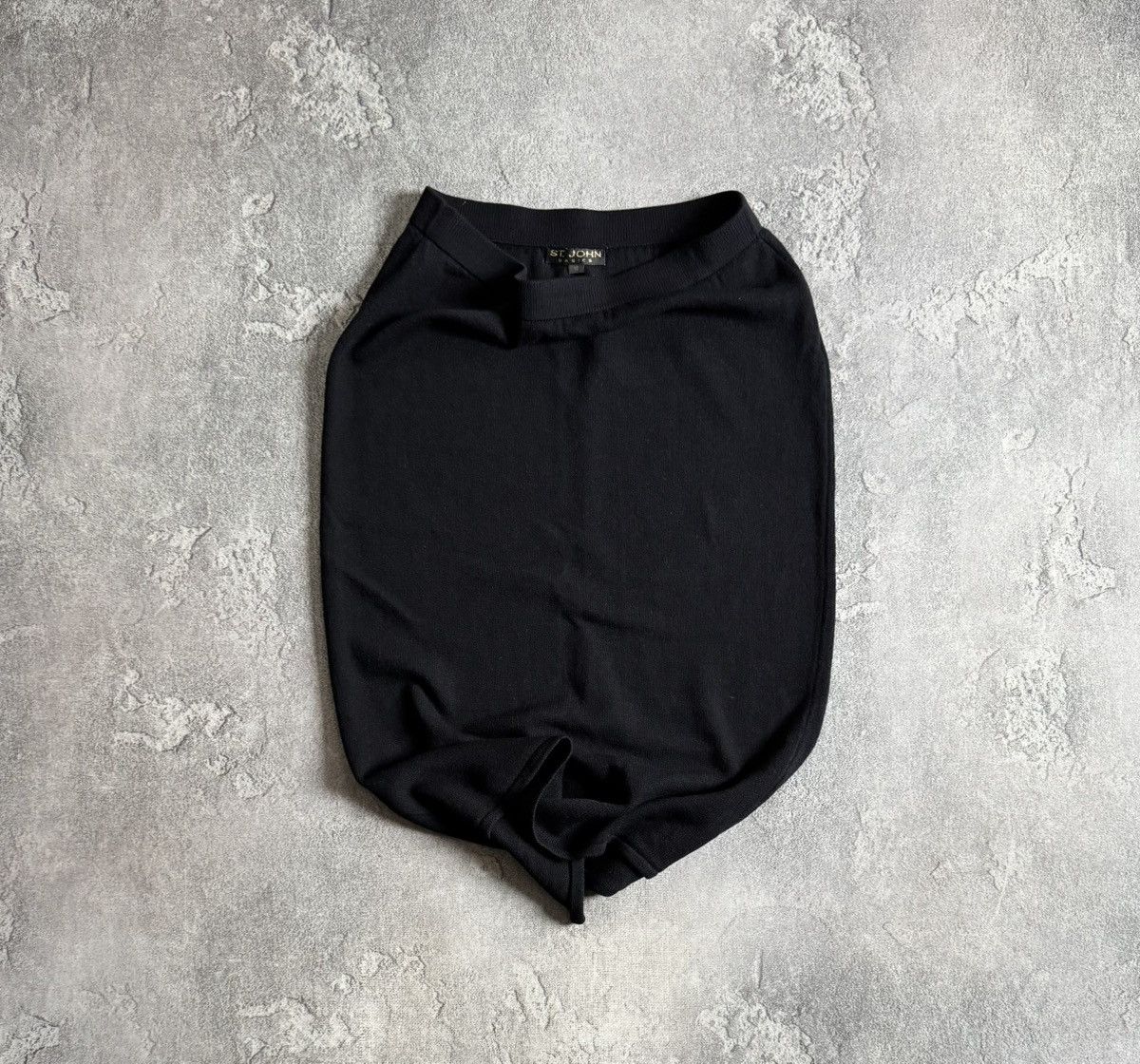 ST.JOHN US12/IT48/UK16 wool long skirt casual old money