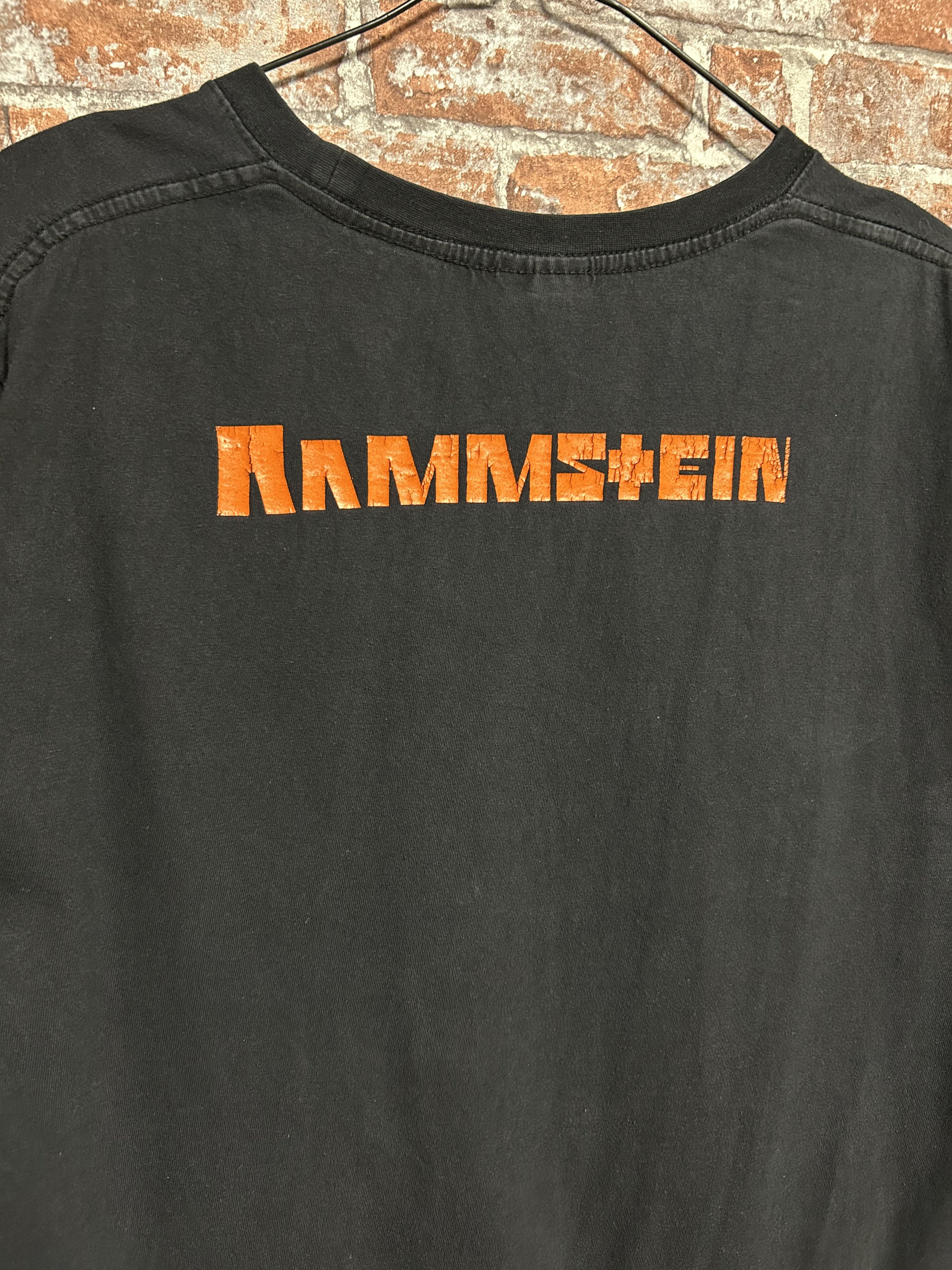 Band Tees × Vintage Vintage 90s Rammstein Rock band T-shirt Size US XL / EU 56 / 4 - 8 Thumbnail