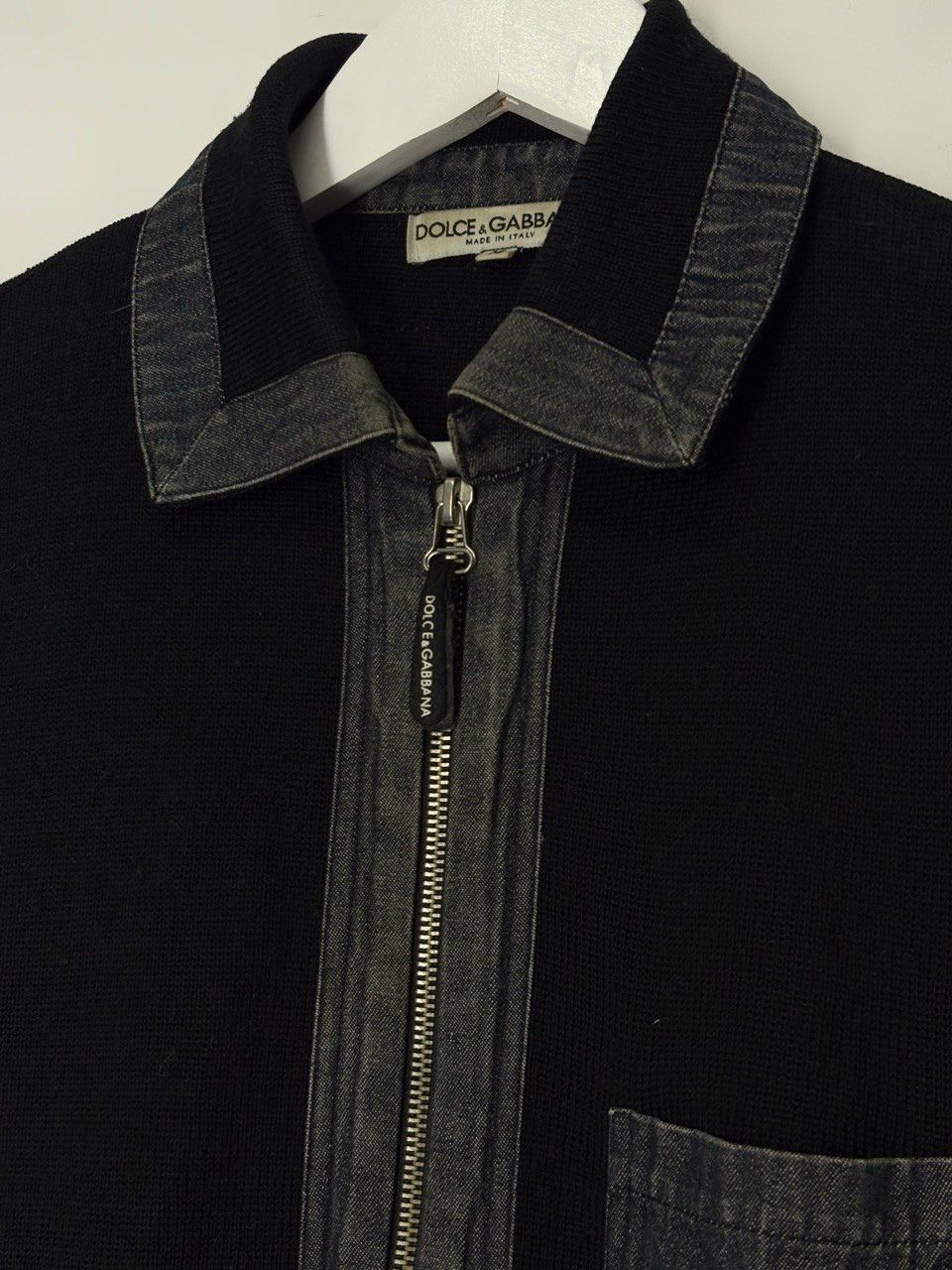 Dolce & Gabbana Dolce&Gabbana Vintage 90s Big Logo Archive Full Zip Sweater Size US M / EU 48-50 / 2 - 5 Thumbnail