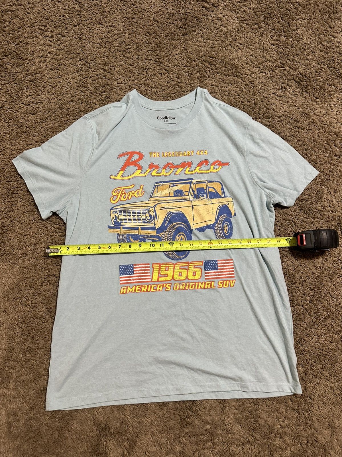 Ford Vintage Goodfellow & Co. Ford Bronco shirt 00s size xl Size US XL / EU 56 / 4 - 4 Thumbnail