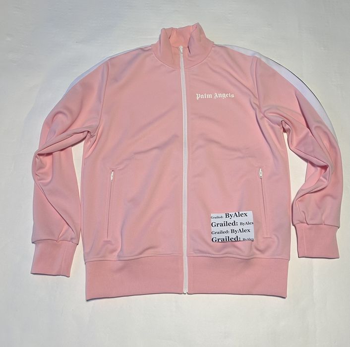 Palm Angels Track Jacket in pink - Palm Angels® Official