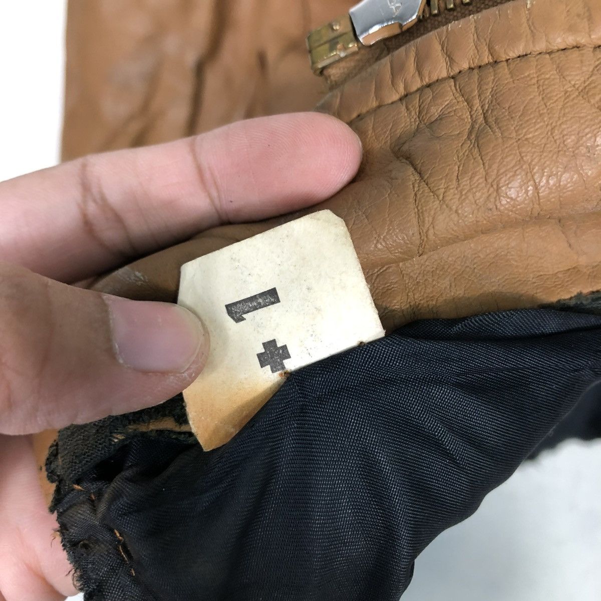 Japanese Brand 🔥CROPPED BIKER LEATHER JACKET UNBRANDED ISSEY MIYAKE Size US M / EU 48-50 / 2 - 18 Thumbnail