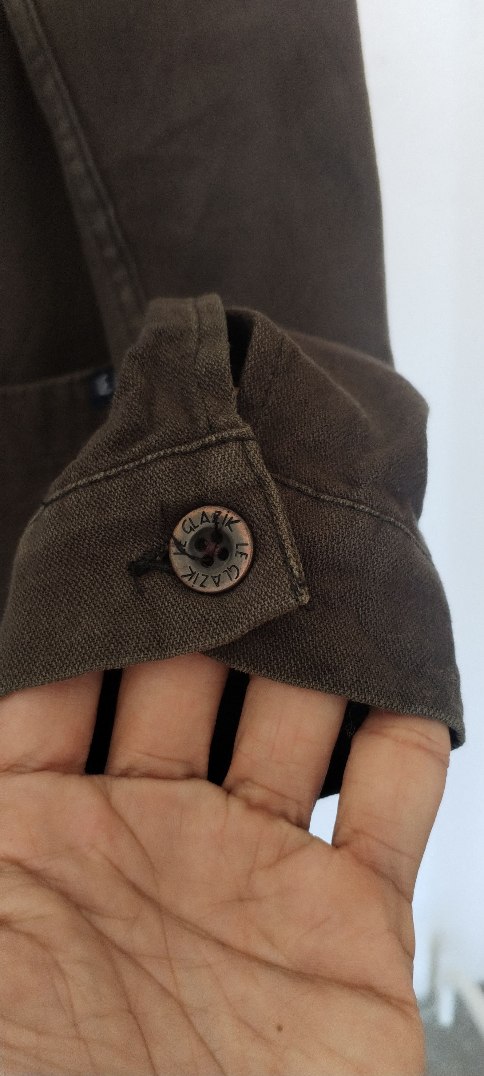 Vintage Vintage Le Grazik Cotton Wool Chore Jacket Made in France Size US M / EU 48-50 / 2 - 7 Thumbnail