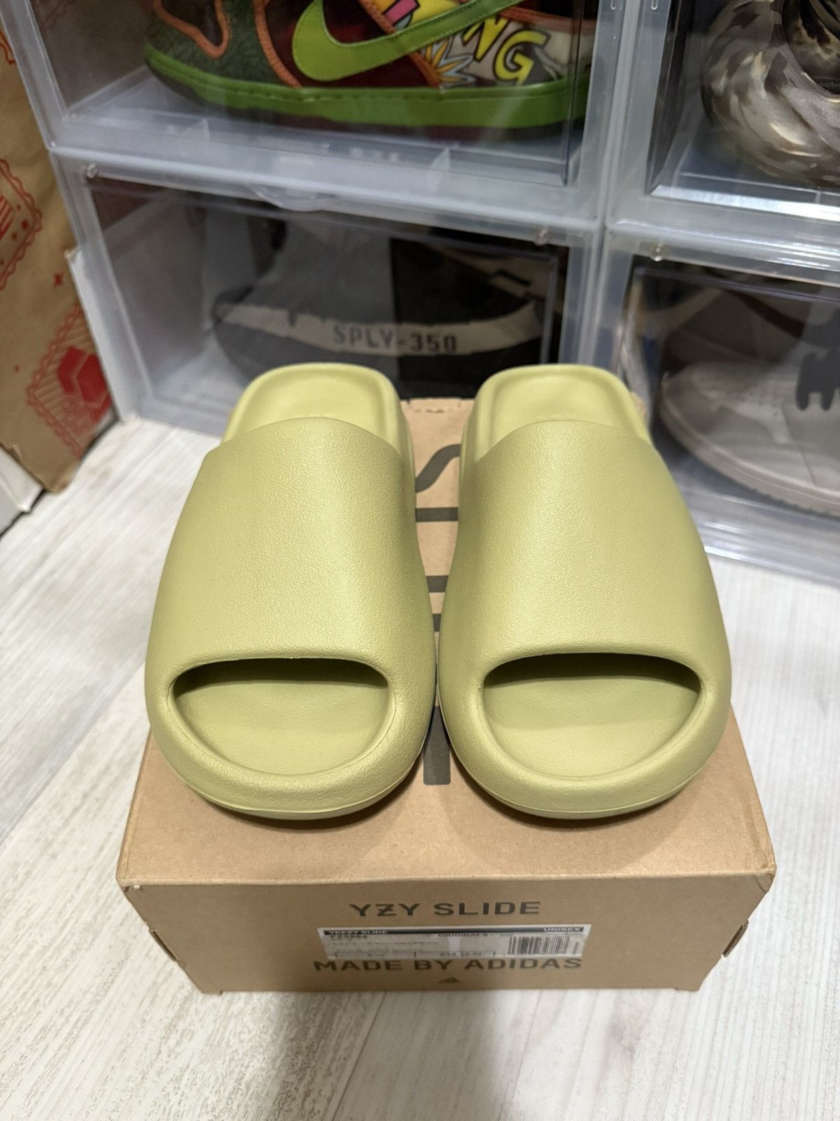 Adidas × Kanye West Adidas Yeezy Slide Resin 2022 Size US 5 / EU 37 - 4 Thumbnail