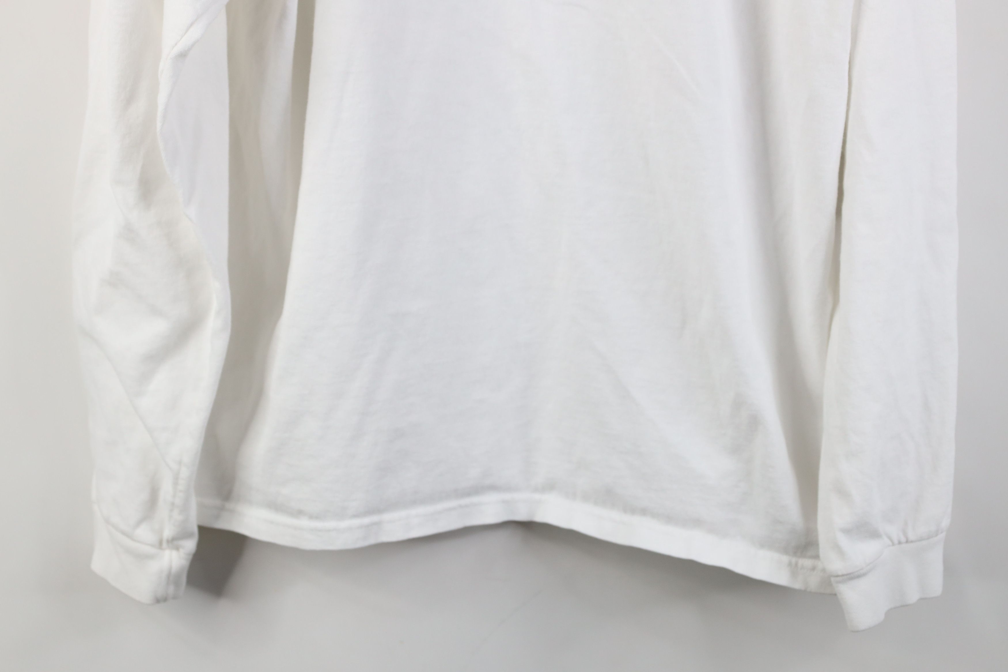 Nike Vintage Y2K Nike Scott Mini Swoosh Long Sleeve T-Shirt White Size US L / EU 52-54 / 3 - 11 Thumbnail