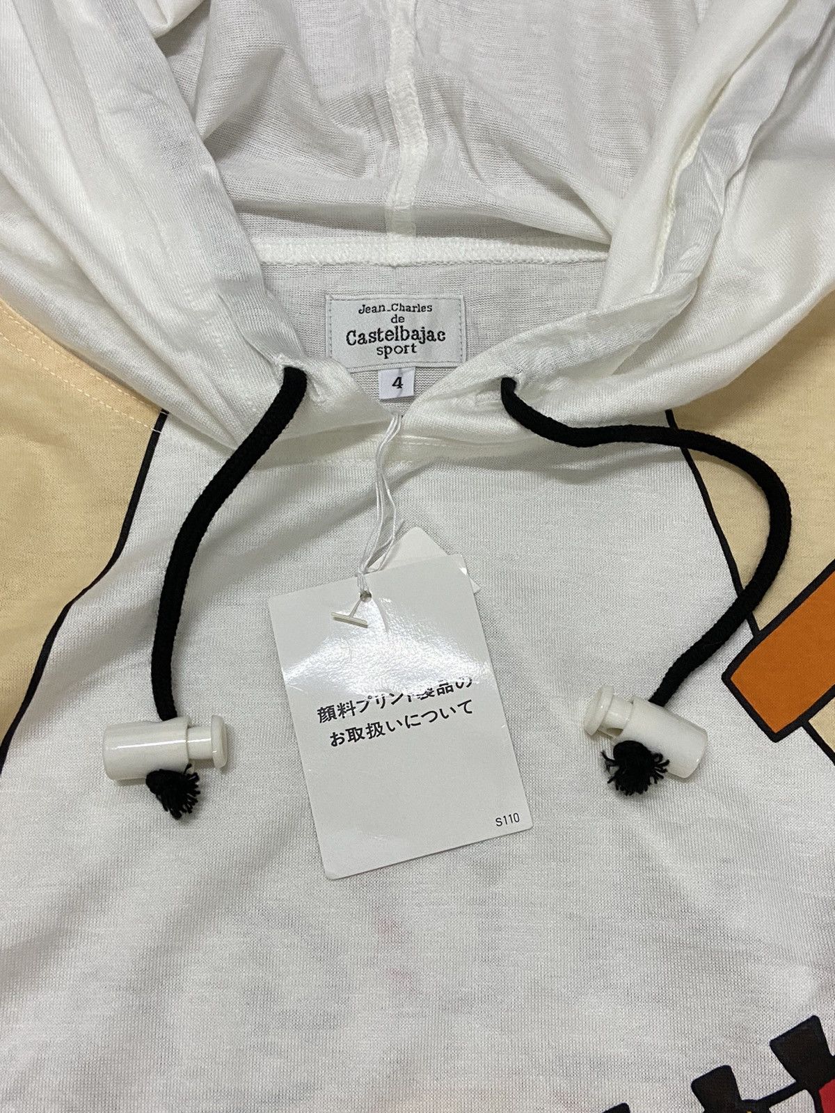 Jean Charles De Castelbajac JEAN CHARLES DE CASTELBAJAC HOODIE TEE Size US L / EU 52-54 / 3 - 14 Thumbnail