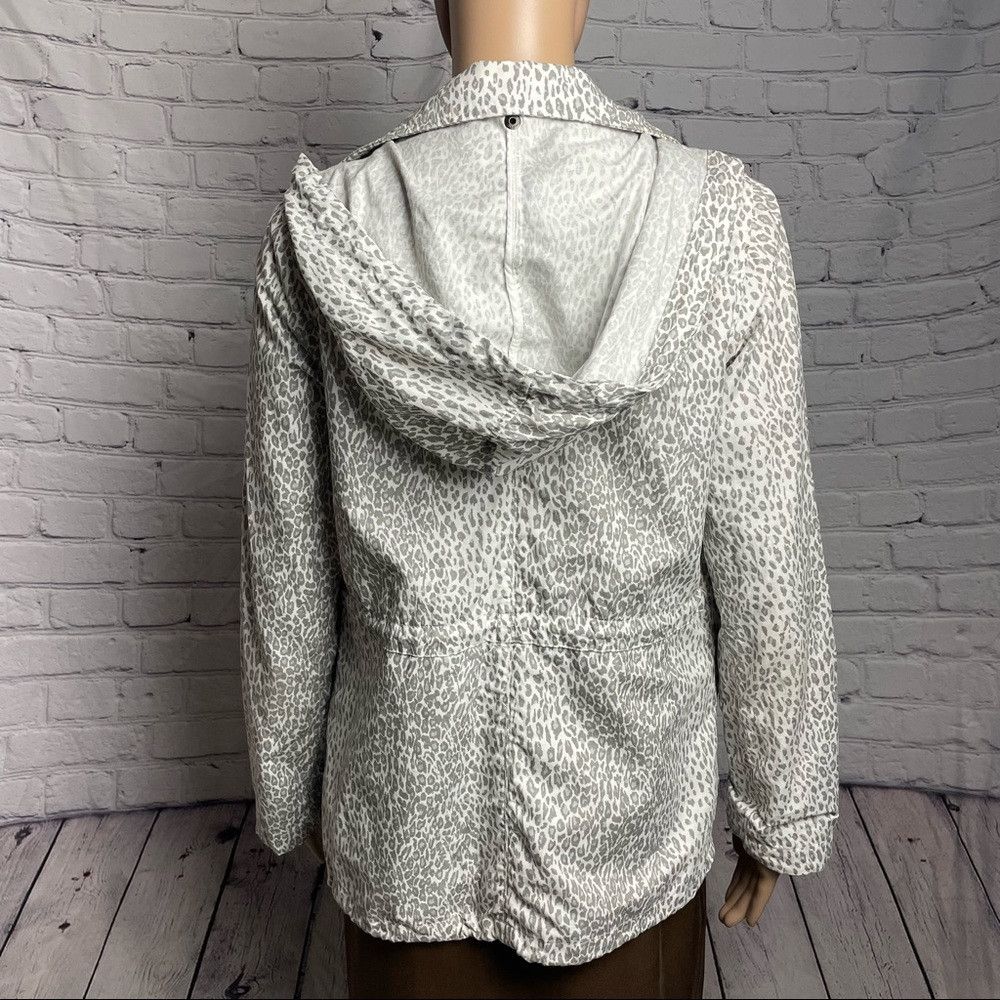 Joie Joie Barker Leopard-Print Tech Cotton Jacket Size XS Size XS / US 0-2 / IT 36-38 - 5 Thumbnail