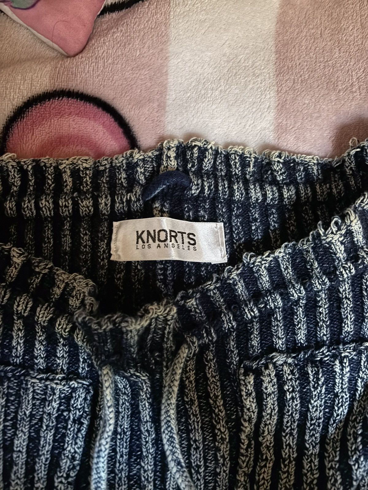 Other Knorts Los Angeles Knit Denim Elongators Size 24" / US 00 / IT 34 - 2 Thumbnail