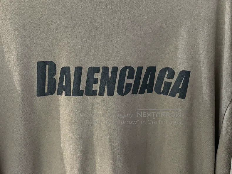 Balenciaga Balenciaga Destroyed Letter Logo Short Sleeve Size US XS / EU 42 / 0 - 3 Thumbnail