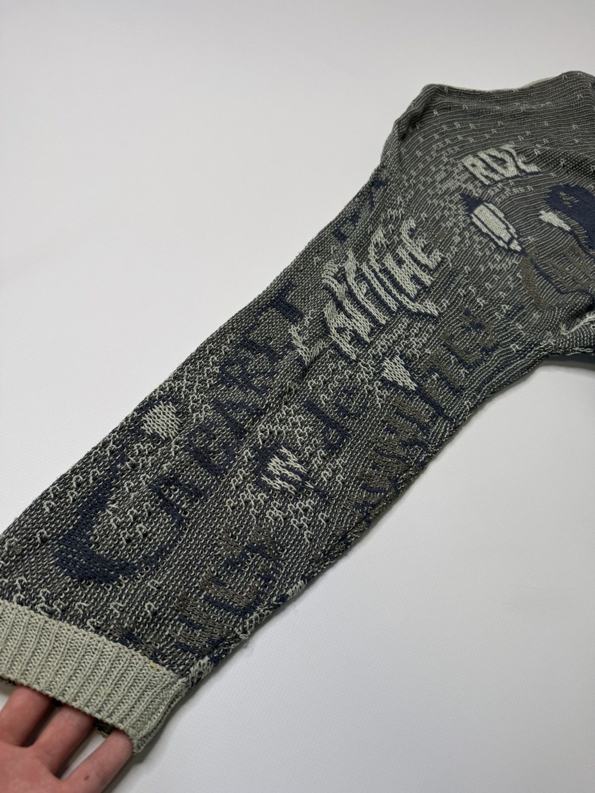 Vintage Vintage rare knit sweater paris france avant garde boxy lgb Size US L / EU 52-54 / 3 - 8 Thumbnail