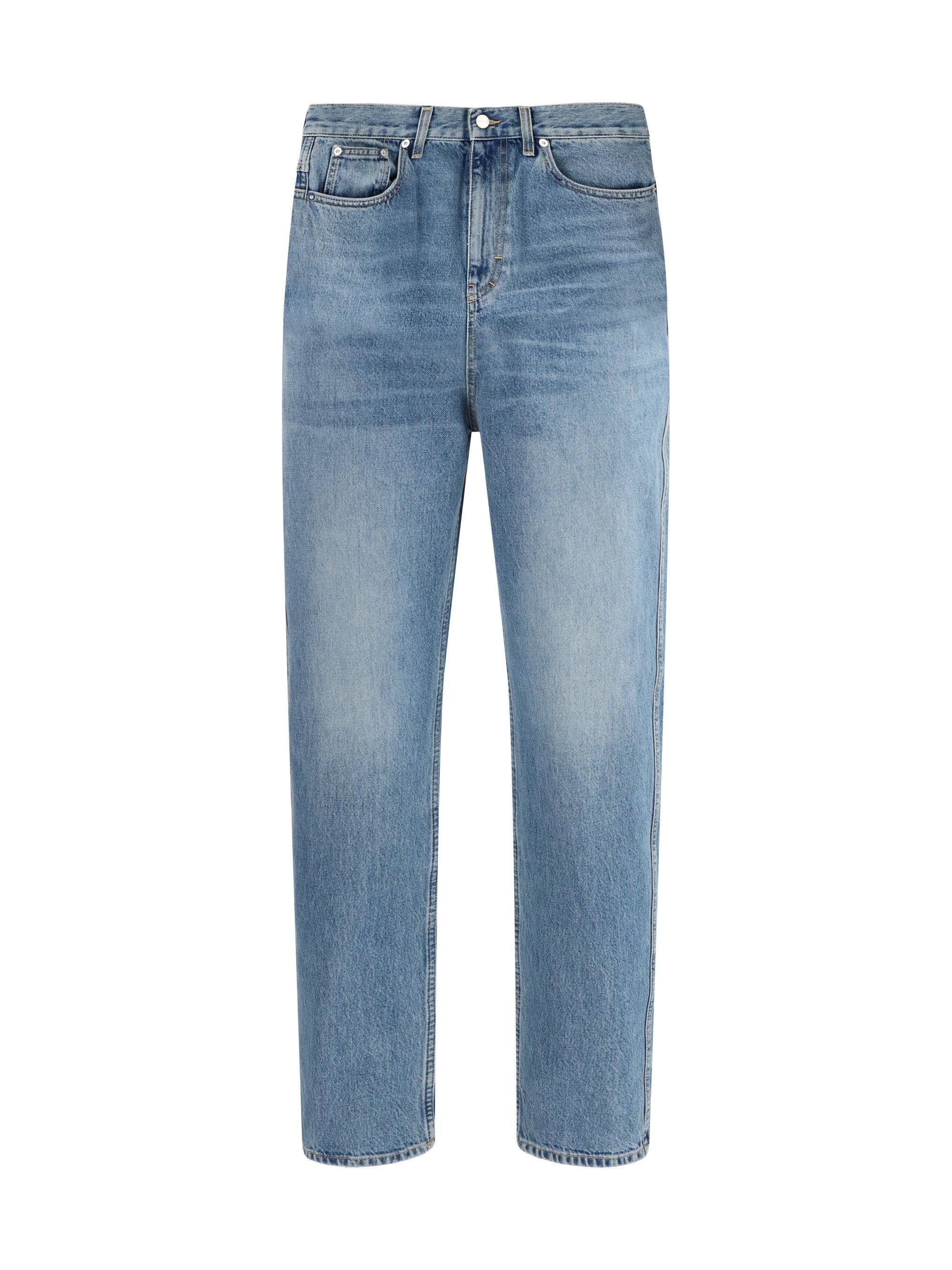Slim-fit Pants in certified cotton denim
