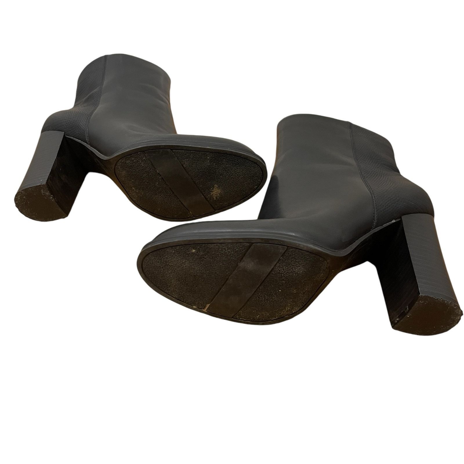 Sam Edelman Circus by Sam Edelman Black Croc Embossed Bootie Size 8.5 Size US 8.5 / IT 38.5 - 5 Thumbnail