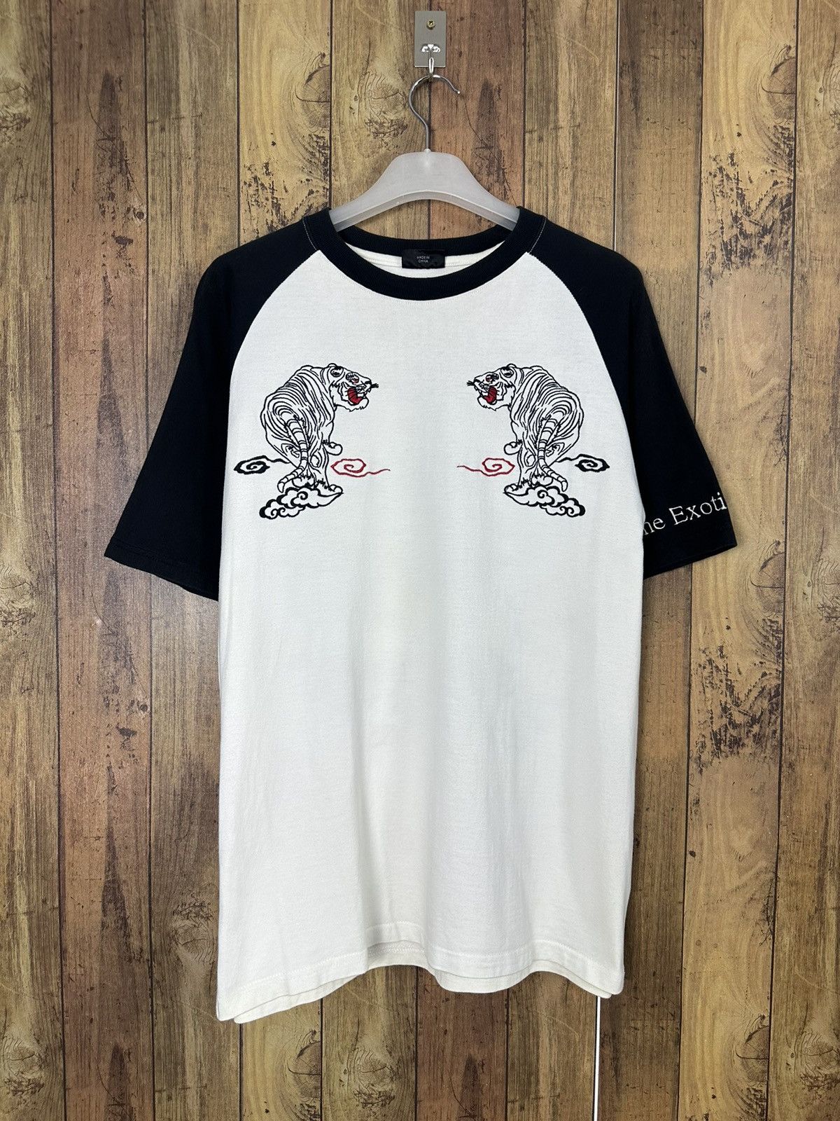 Japanese Brand Sukajan The Exotic Japanese Ww2 Design Tshirt A372 Size US L / EU 52-54 / 3 - 2 Thumbnail