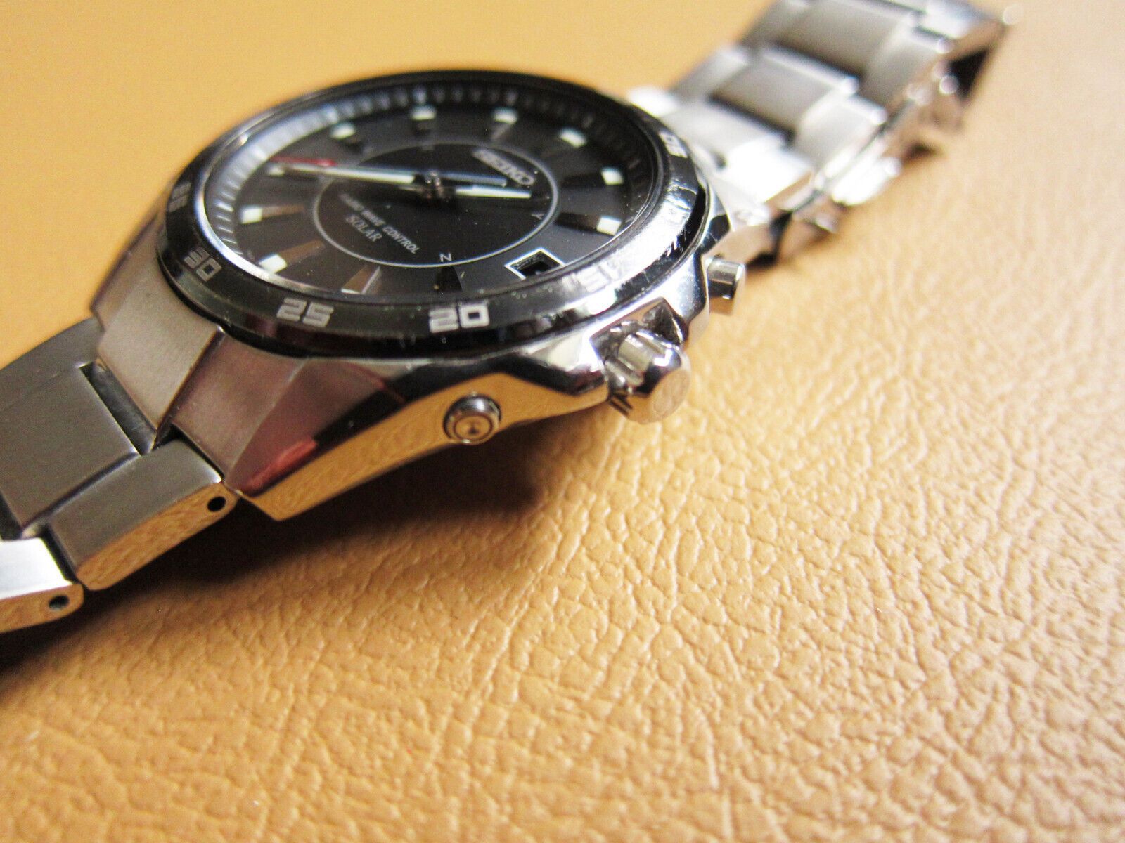 Seiko SEIKO 7B42-0AH0 Solar RadioWave Control Titanium Men's Watch Size ONE SIZE - 7 Thumbnail
