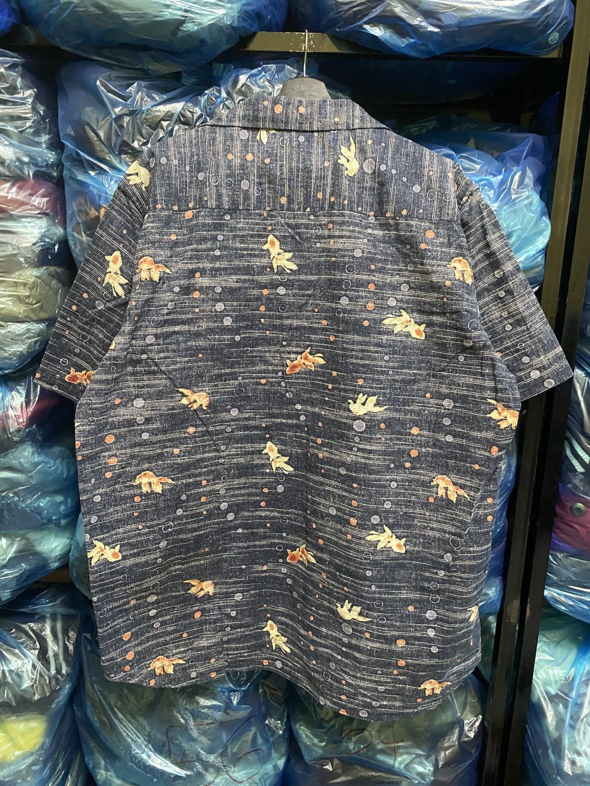Smith's American Vintage Smith’s American Goldfish Pattern Shirt Made Japan Size US L / EU 52-54 / 3 - 9 Thumbnail