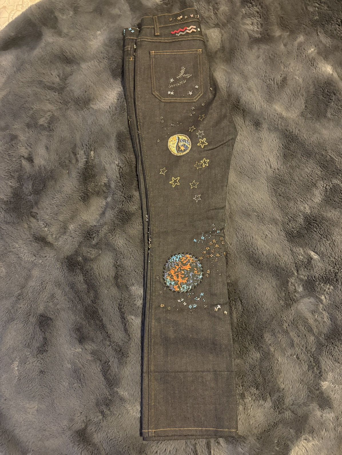 Valentino Valentino bootcut jeans with celestial-themed embroidery Size 25" / US 0 / IT 36 - 11 Thumbnail