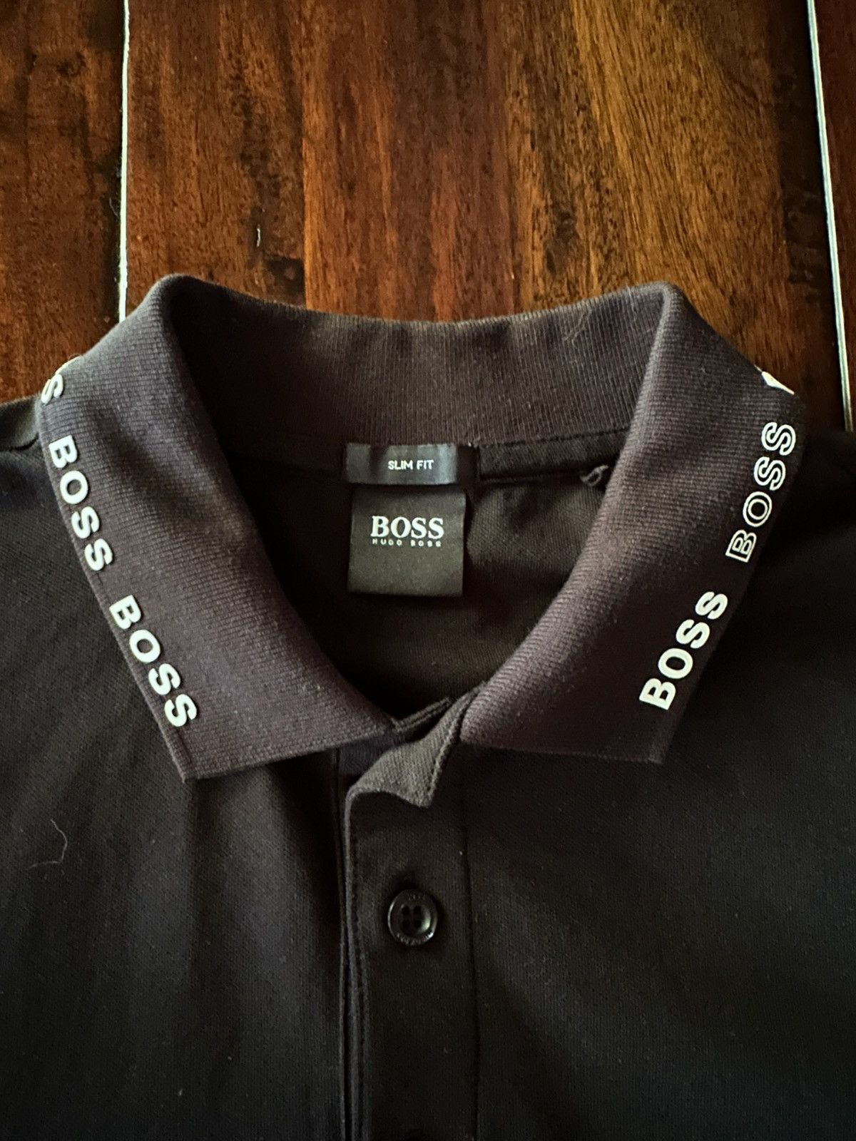 Hugo Boss Hugo Boss Polo Shirt Size US L / EU 52-54 / 3 - 3 Thumbnail