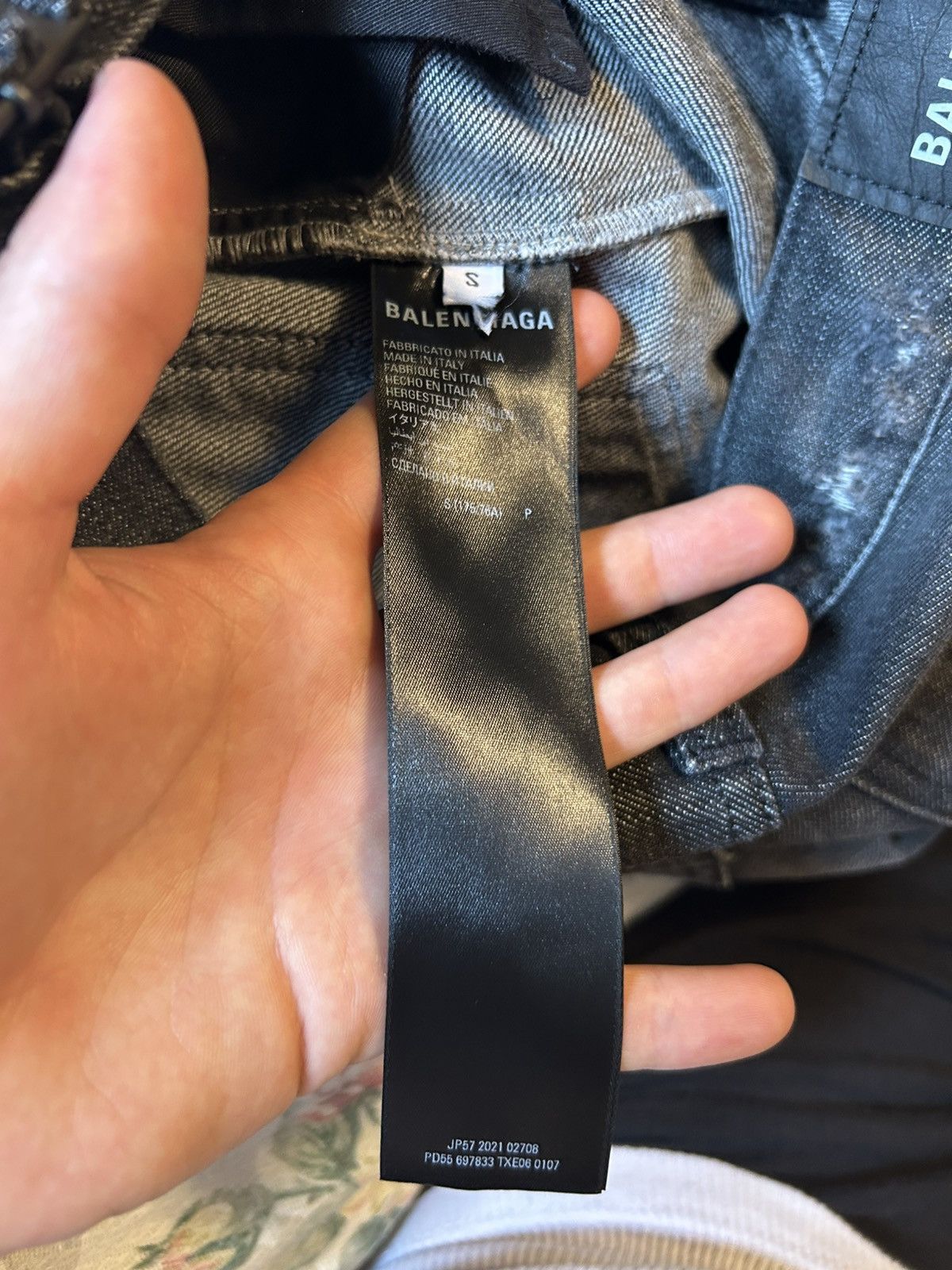 Balenciaga Balenciaga SS22 Destroyed Denim Size US 32 / EU 48 - 4 Thumbnail