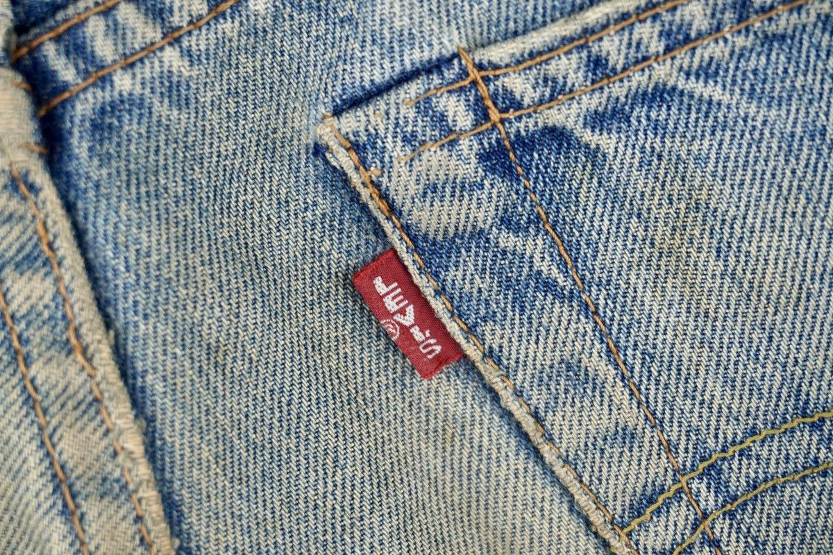 Levi's Vtg levis 551z 90s Big E Japan Made Selvedge Distressed Size US 30 / EU 46 - 5 Thumbnail