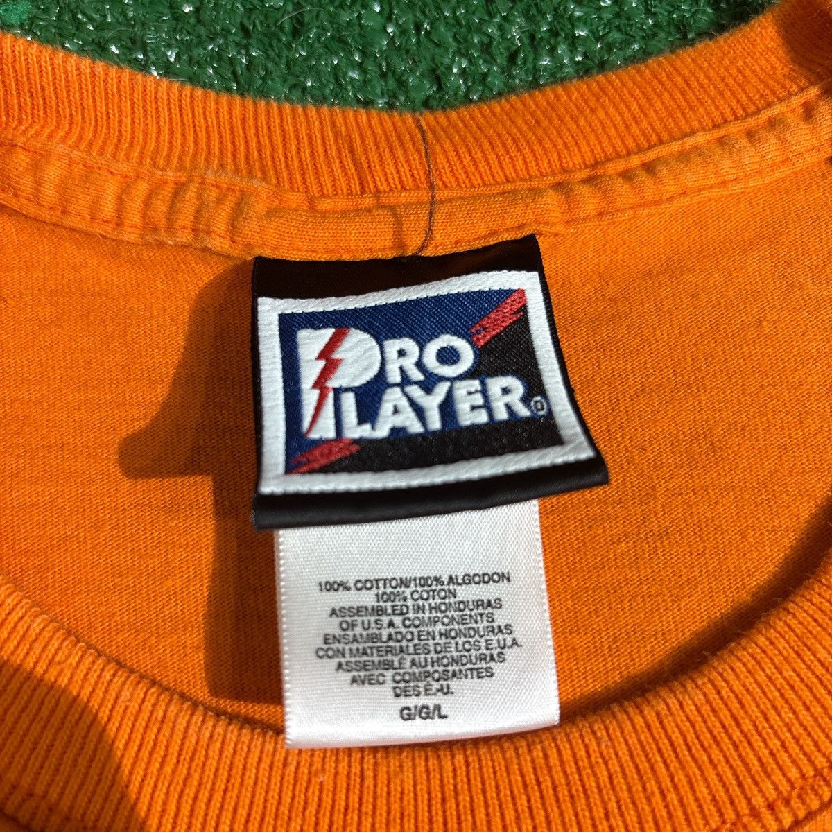 Pro Player Vintage Cleveland Browns Orange Embroidered Tee Size L Size US L / EU 52-54 / 3 - 3 Thumbnail