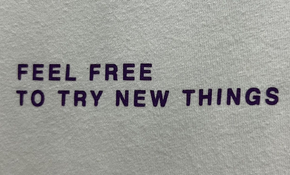 Vintage × Zara VINTAGE ZARA FEEL FREE TO TRY NEW THINGS SHIRT Size US M / EU 48-50 / 2 - 5 Thumbnail