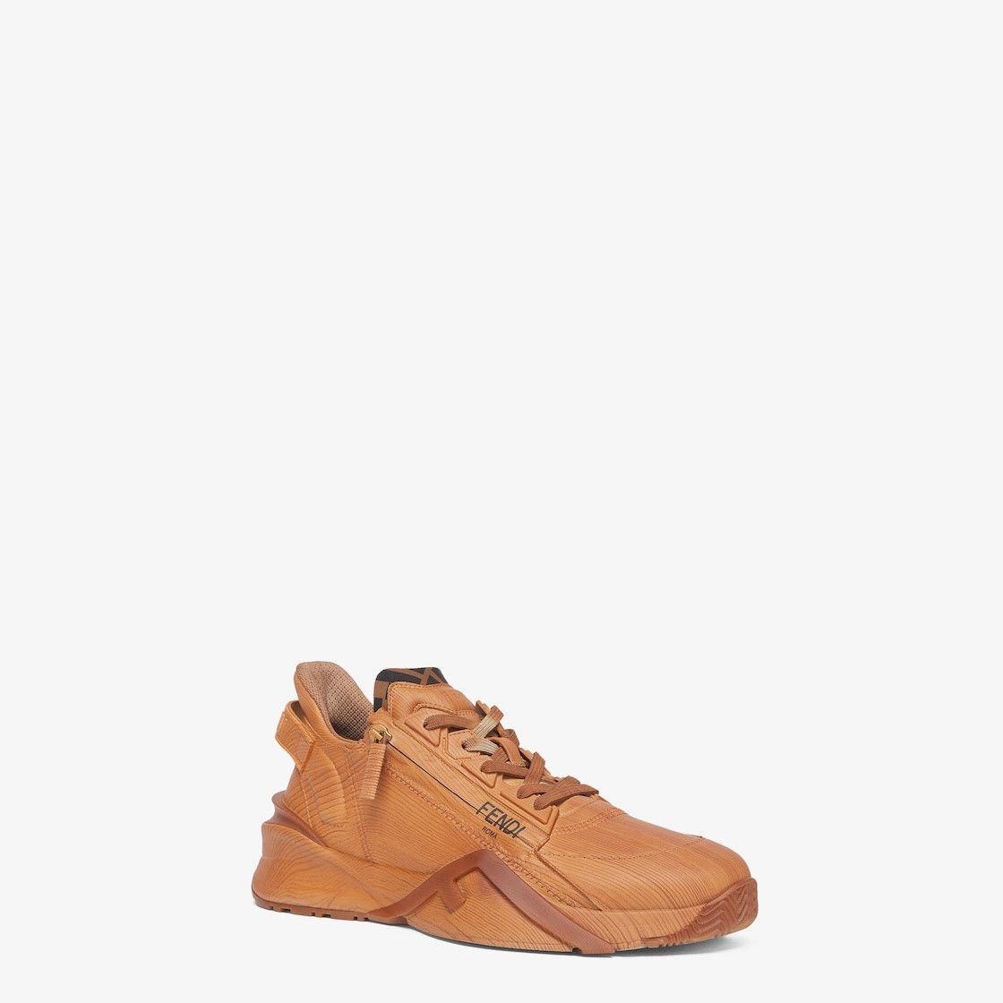 Fendi o1w1db10525 Flow Sneakers in Brown Size US 8 / EU 41 - 2 Thumbnail