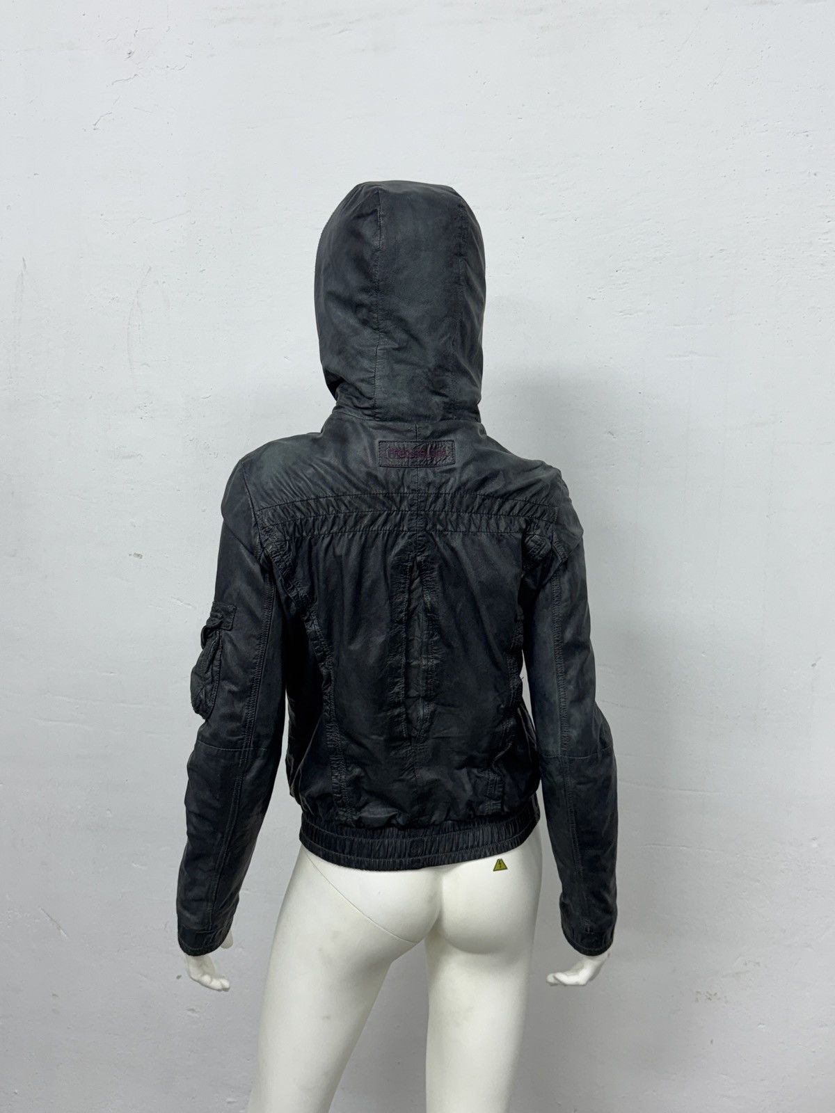 Japanese Brand Vintage Real Leather Avant Garde y2k Jacket Size M / US 6-8 / IT 42-44 - 4 Thumbnail