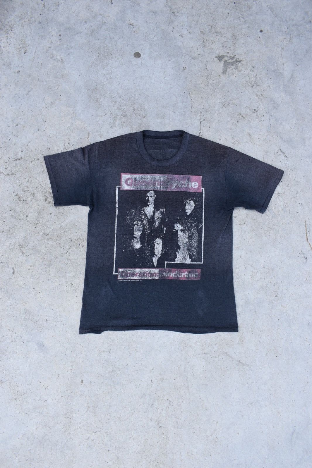 Band Tees Queensryche “Operation mindcrime” 80s tee Size US L / EU 52-54 / 3 - 1 Thumbnail
