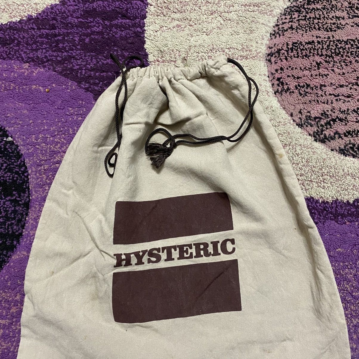 Hysteric Glamour Hysteric Glamour Logo Drawstring Bag Size ONE SIZE - 3 Thumbnail