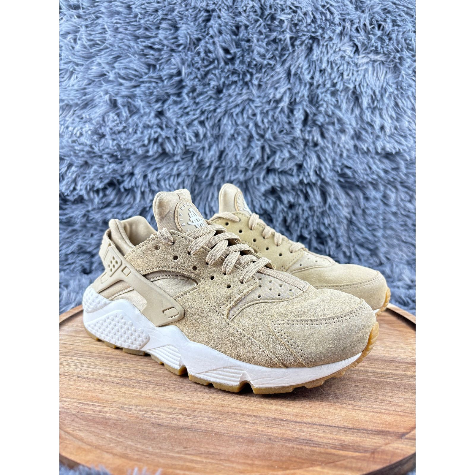 Nike Nike Air Huarache Run Women's MUSHROOM Running Beige Size US 7 / IT 37 - 1 Thumbnail