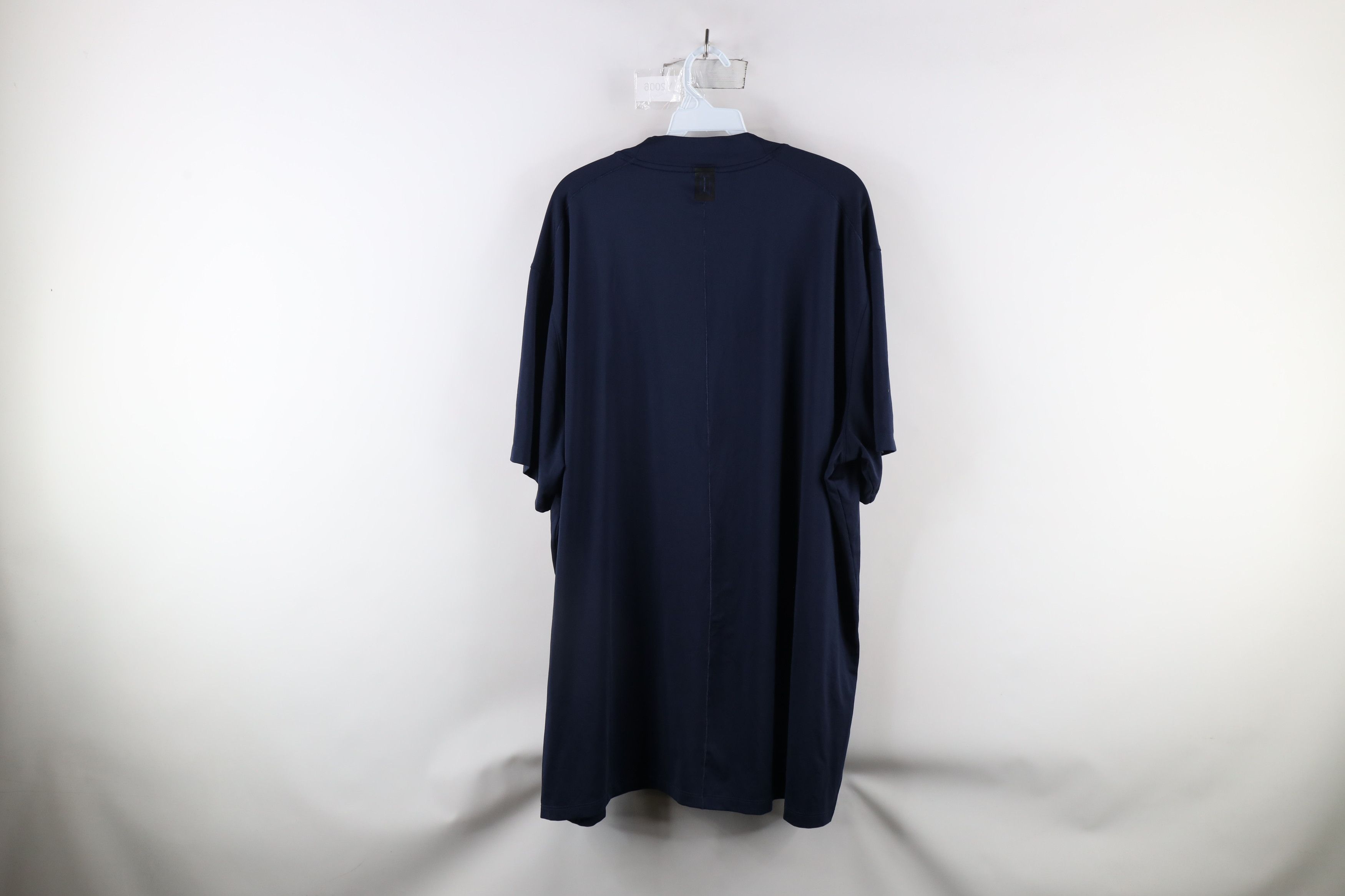 Nike × Vintage Nike Mini Swoosh University of Michigan Mock Neck T-Shirt Size US XXL / EU 58 / 5 - 9 Thumbnail