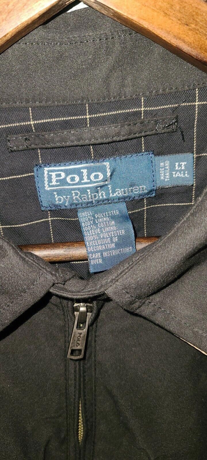 Polo Ralph Lauren Polo Ralph Lauren Full Zip-Up Jacket LT Tall Black Size US M / EU 48-50 / 2 - 2 Thumbnail