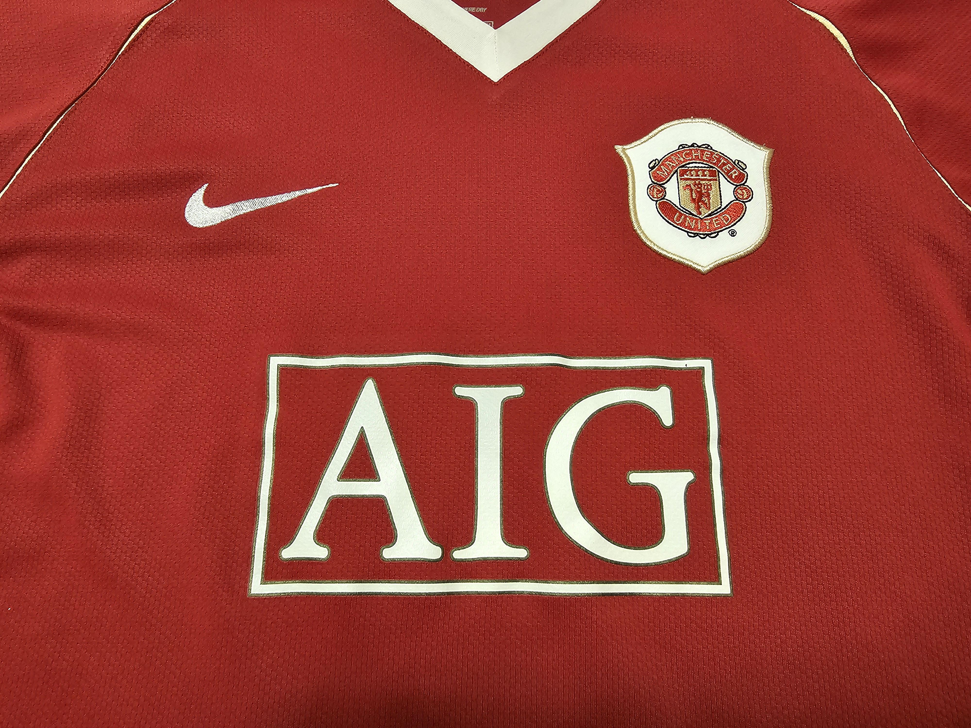 Nike MANCHESTER UNITED 2006 ROONEY FOOTBALL SHIRT SOCCER JERSEY Size US XXS / EU 40 - 3 Thumbnail