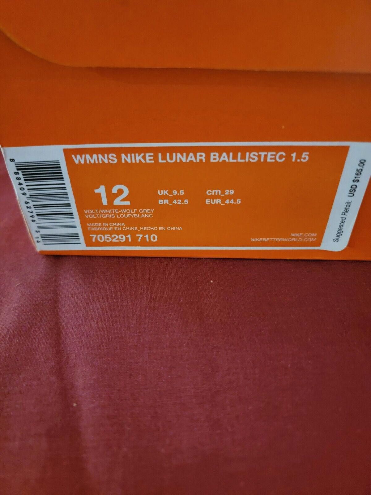 Nike Nike Lunar Ballistec 1.5 Tennis Shoes Sz 12W/10.5 M Rafa Size US 10.5 / EU 43-44 - 8 Thumbnail