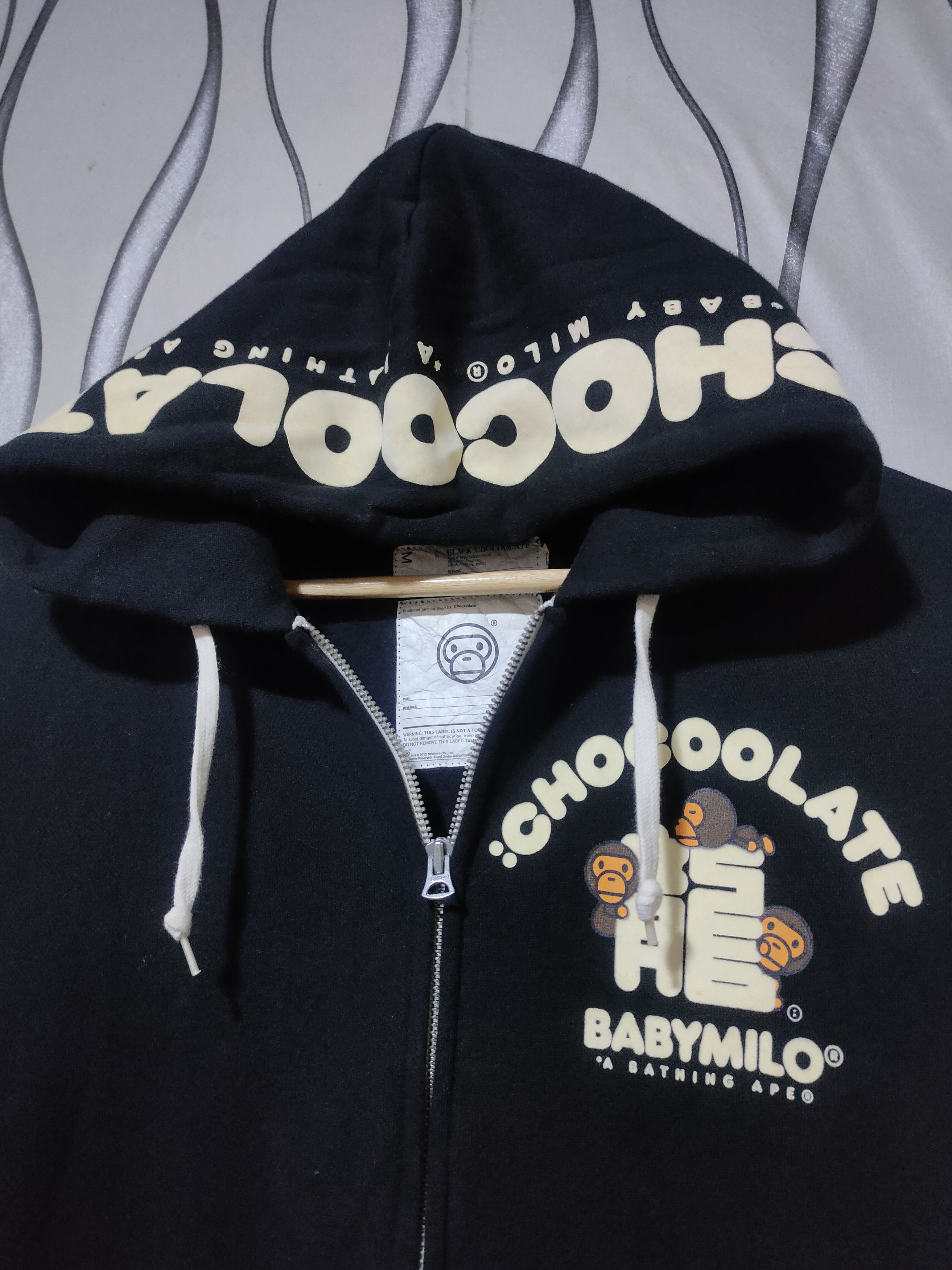 Bape × CHOCOOLATE Bape x Chocoolate Baby Milo Hoodie Size US M / EU 48-50 / 2 - 3 Thumbnail