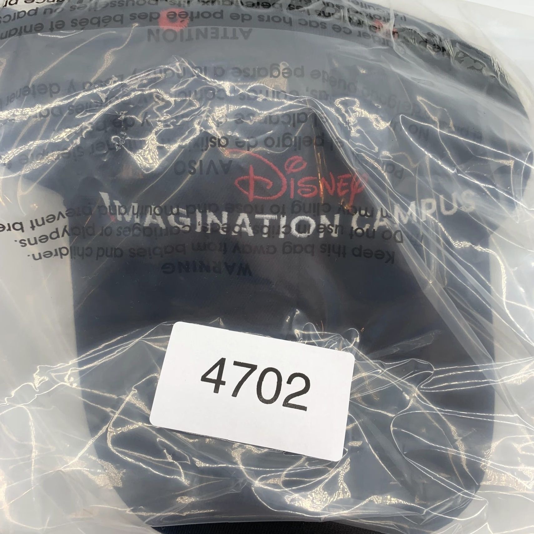 Disney Disney Imagination Campus Hat Cap Strap Back Mens Black Twill Baseball One Size Size ONE SIZE - 8 Thumbnail