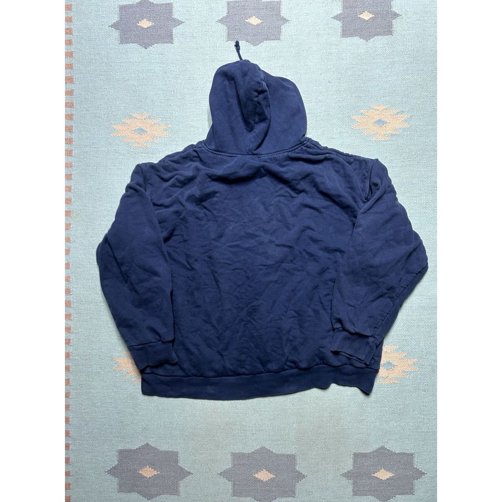 Doublet VINTAGE Highland Outfitters Hoodie Blue XL Warmth Thermal Knit Double Face Navy Full Zip Mens Size US XL / EU 56 / 4 - 6 Thumbnail